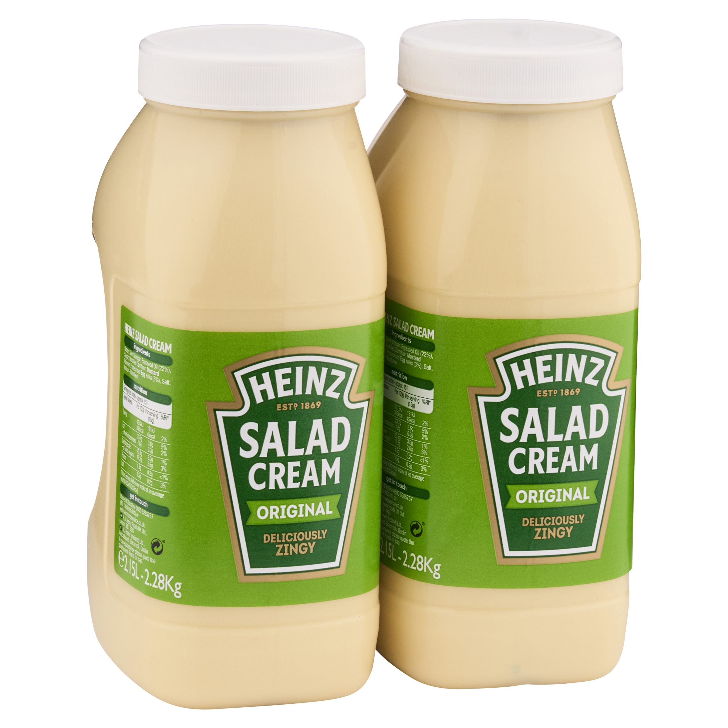 Heinz Salad Cream 2 x 2.15L
