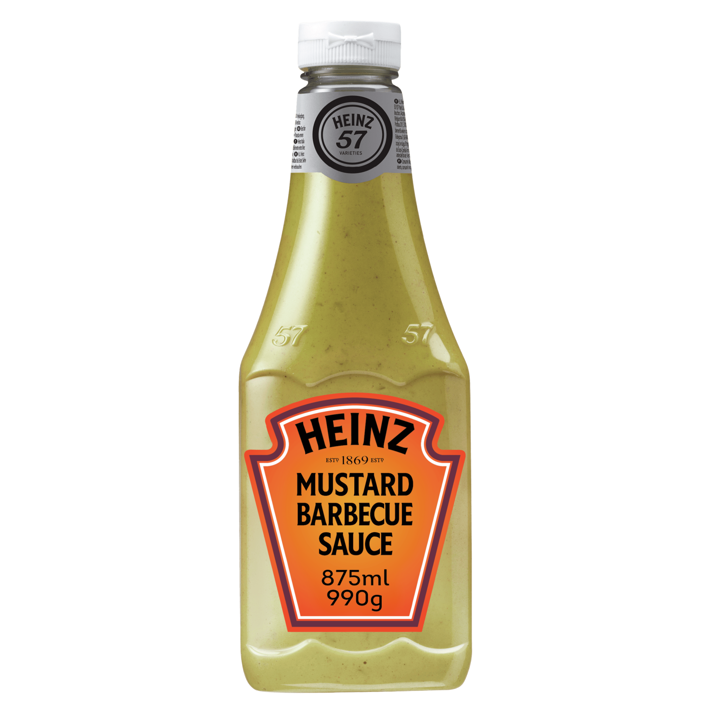 Heinz Salsa Mostaza Barbacoa Boca Arriba 6*875ml