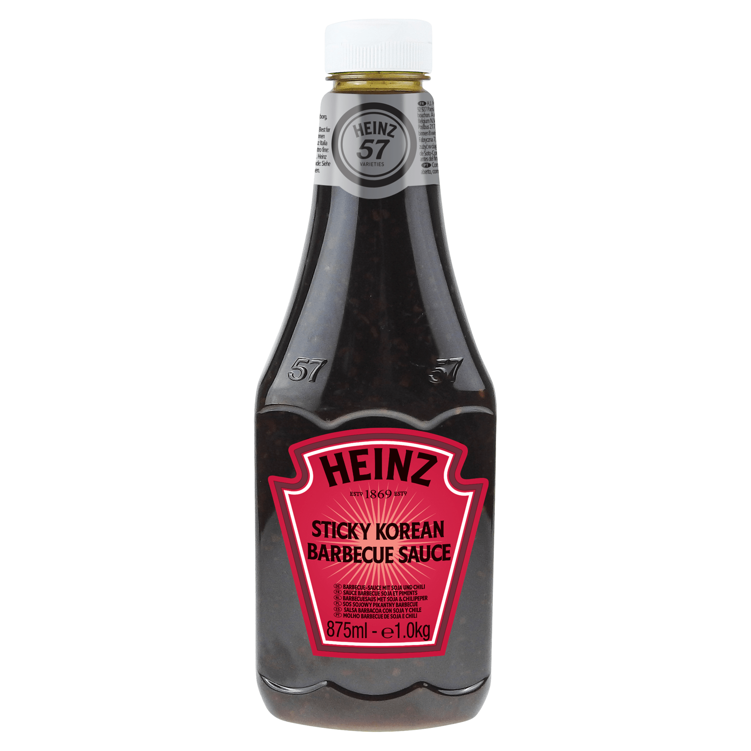 Heinz Salsa Sticky Korean Boca Arriba 6*875ml