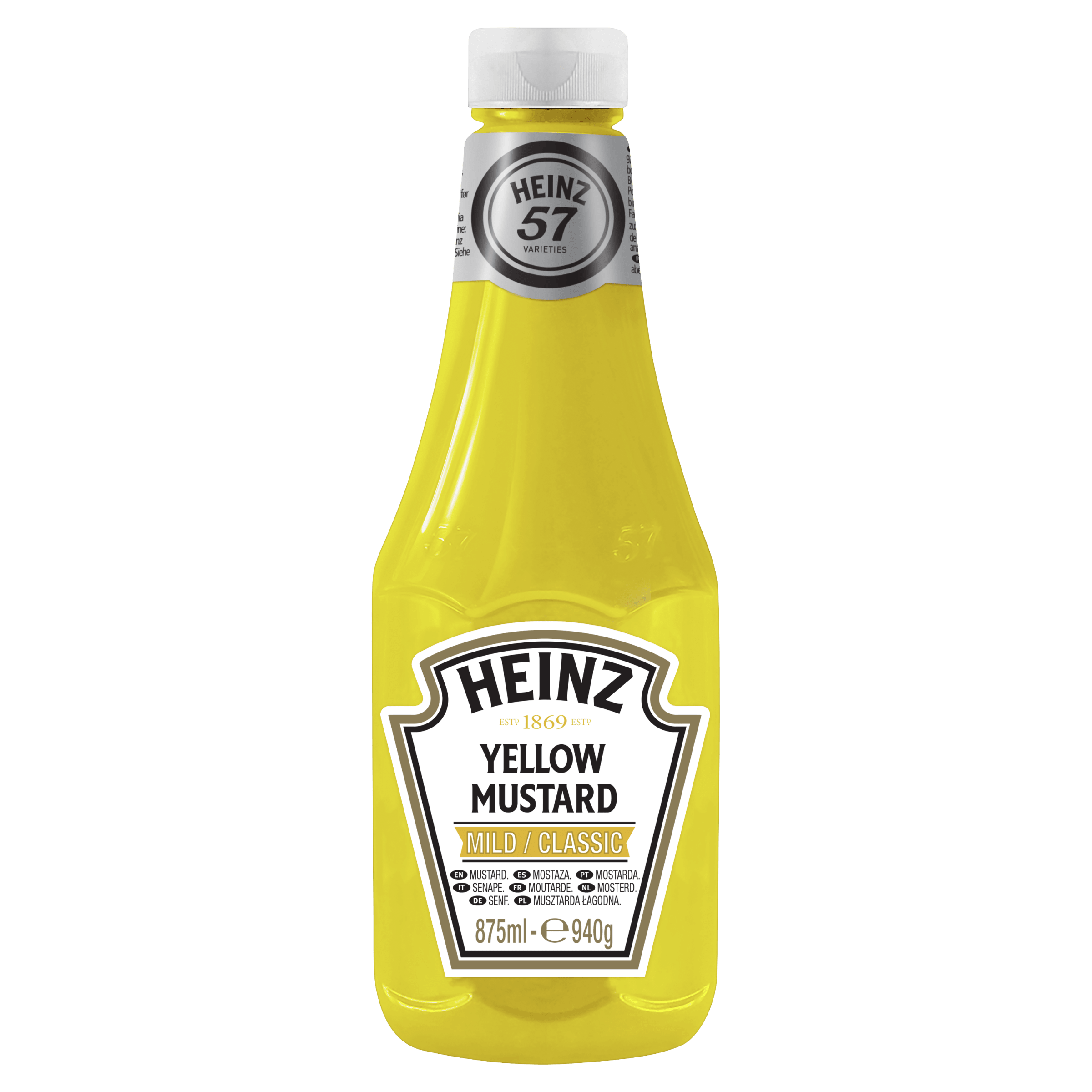 Yellow Mustard HEINZ 875ml