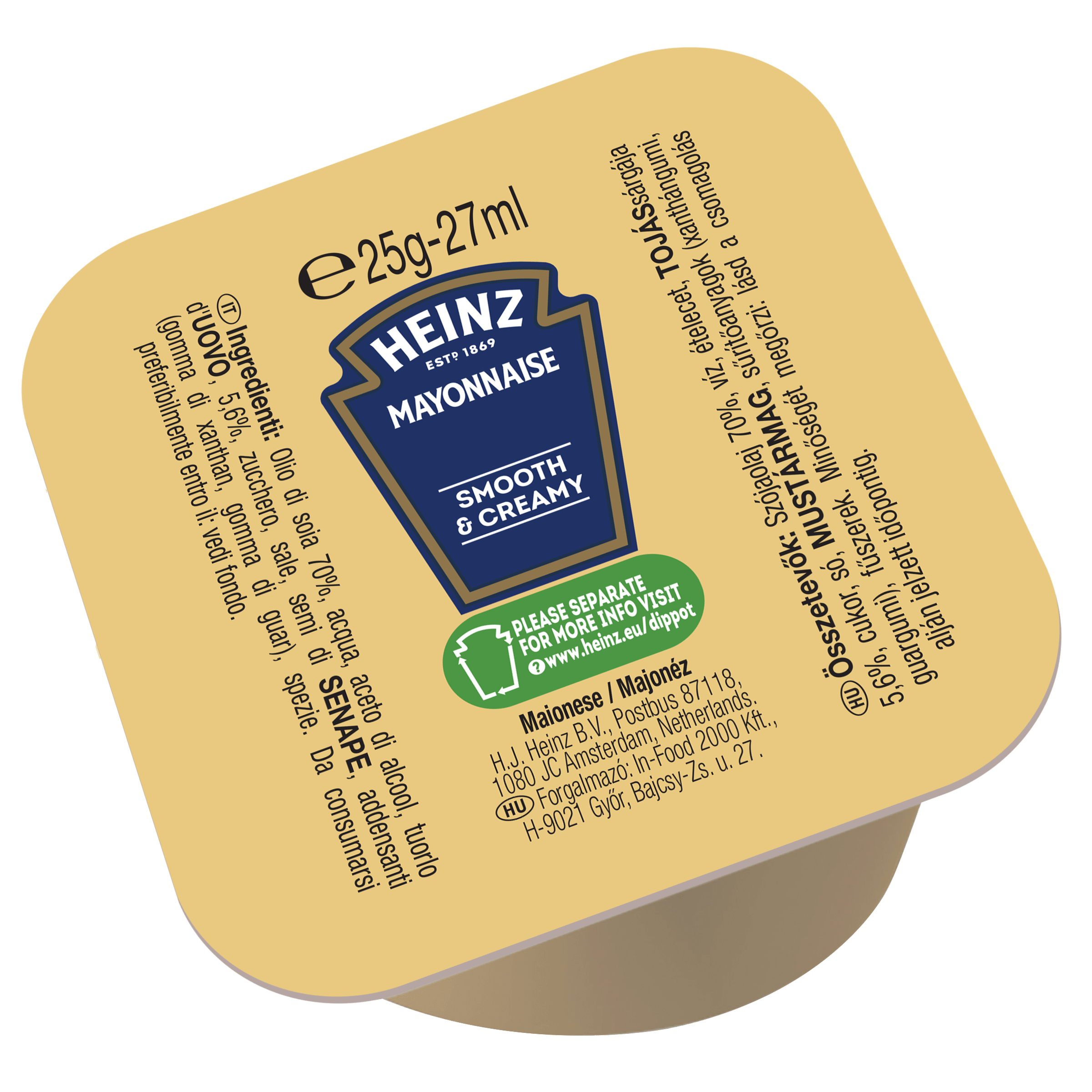Heinz Mayonesa RR Dippot 100*25g