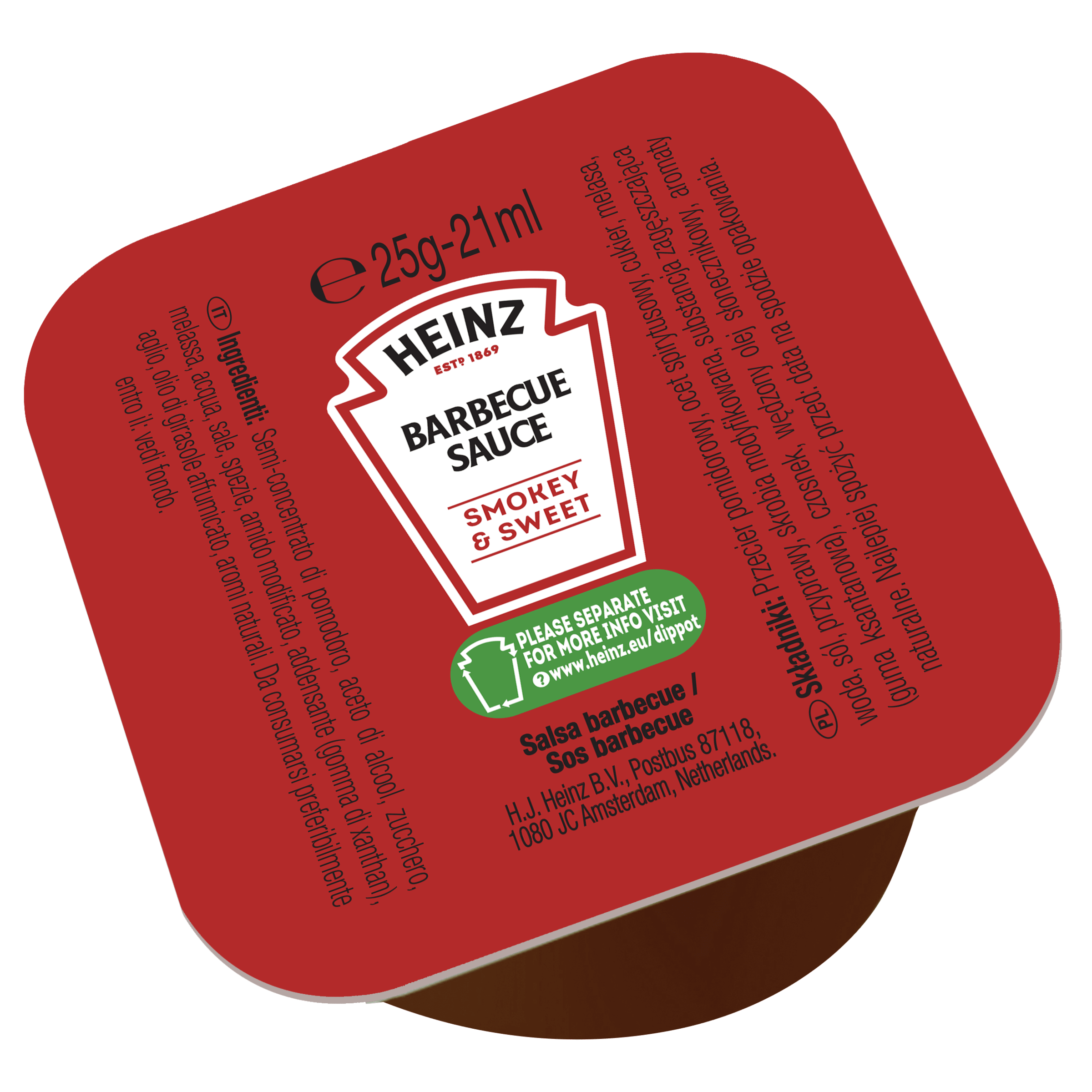 Barbecue Sauce Dip Pots 100 x 25g
