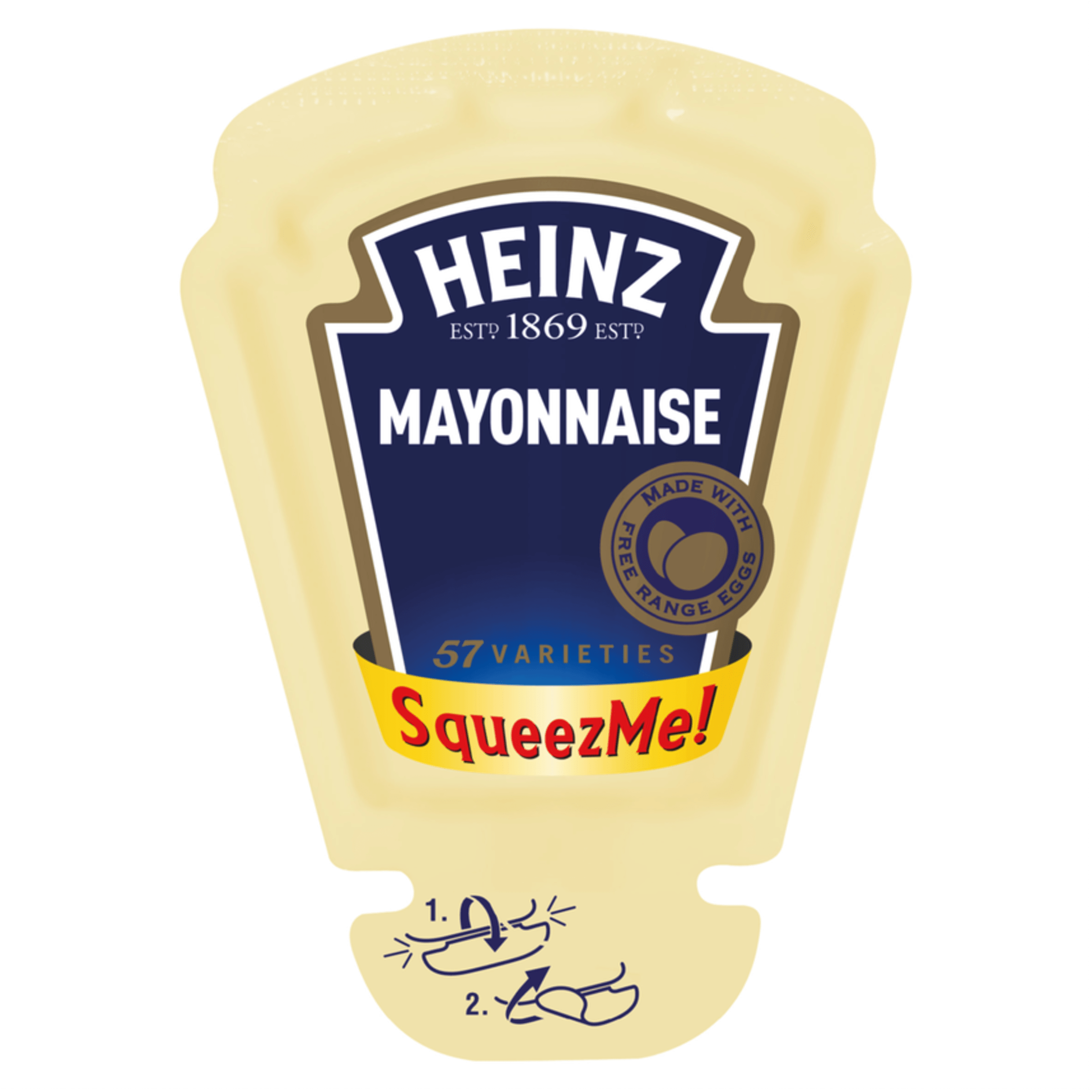 Heinz Mayonnaise SqueezMe Portions 100 x 26ml
