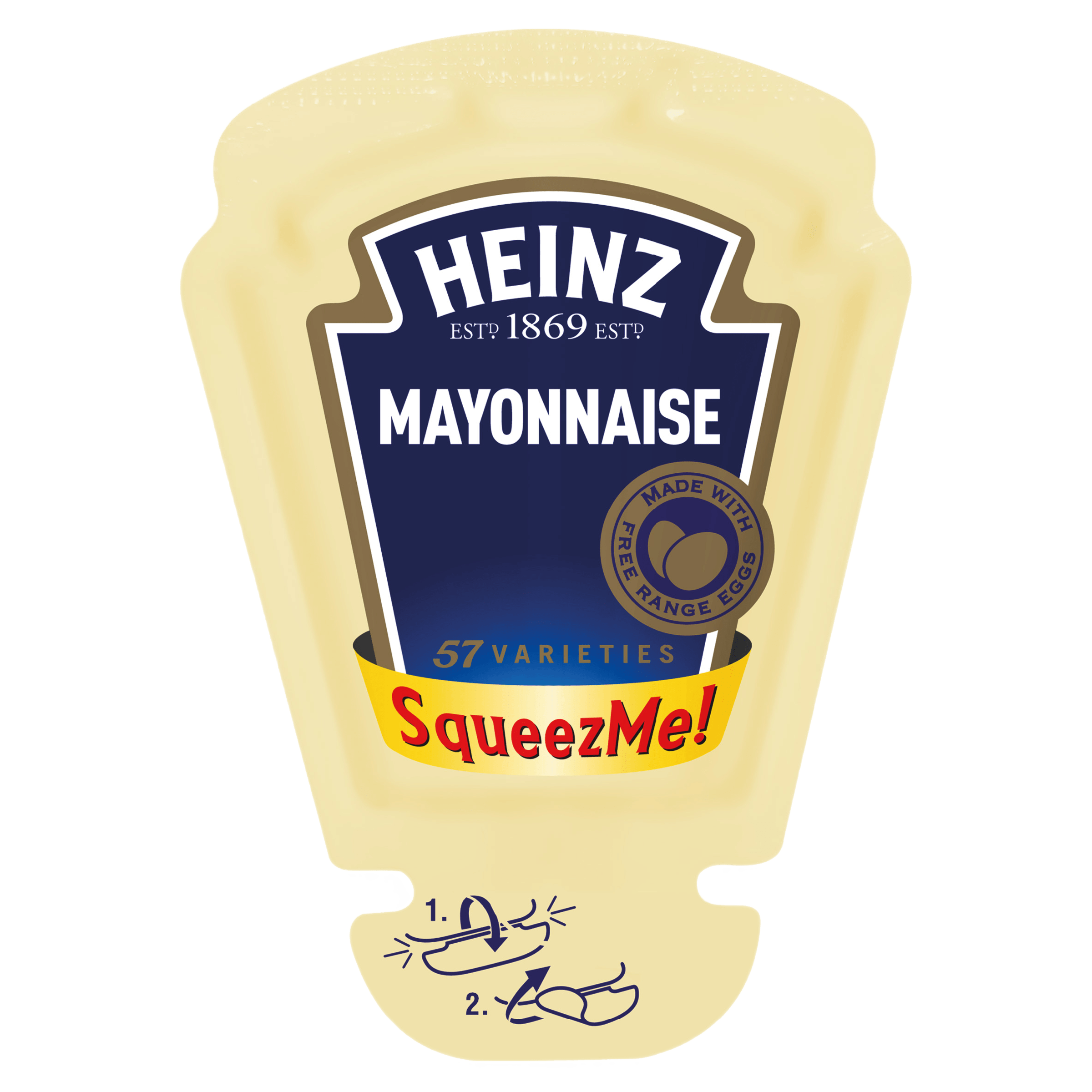 Mayonnaise SqueezMe Portions 100 x 26ml
