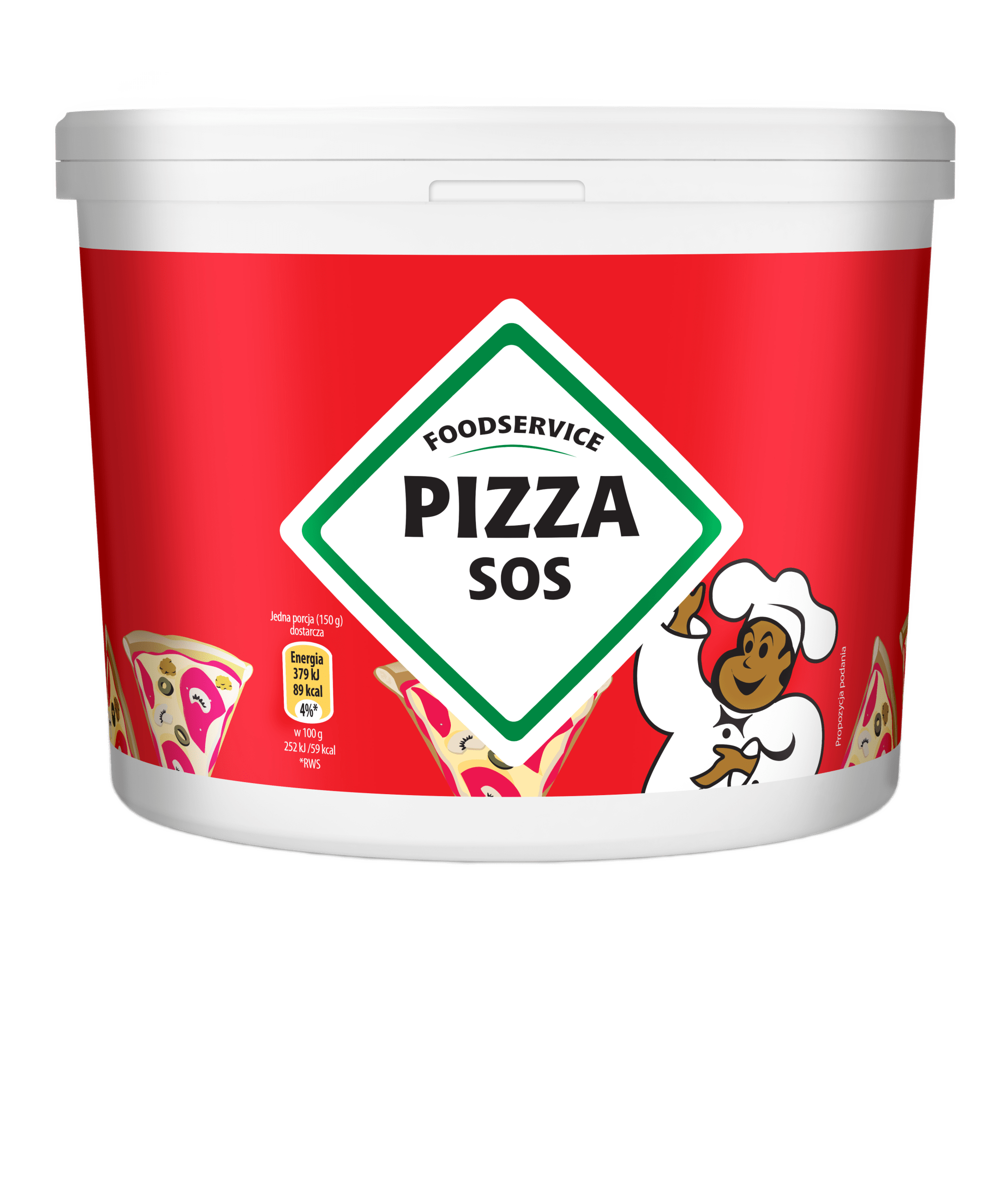 Sos do pizzy Foodservice 10kg wiadro
