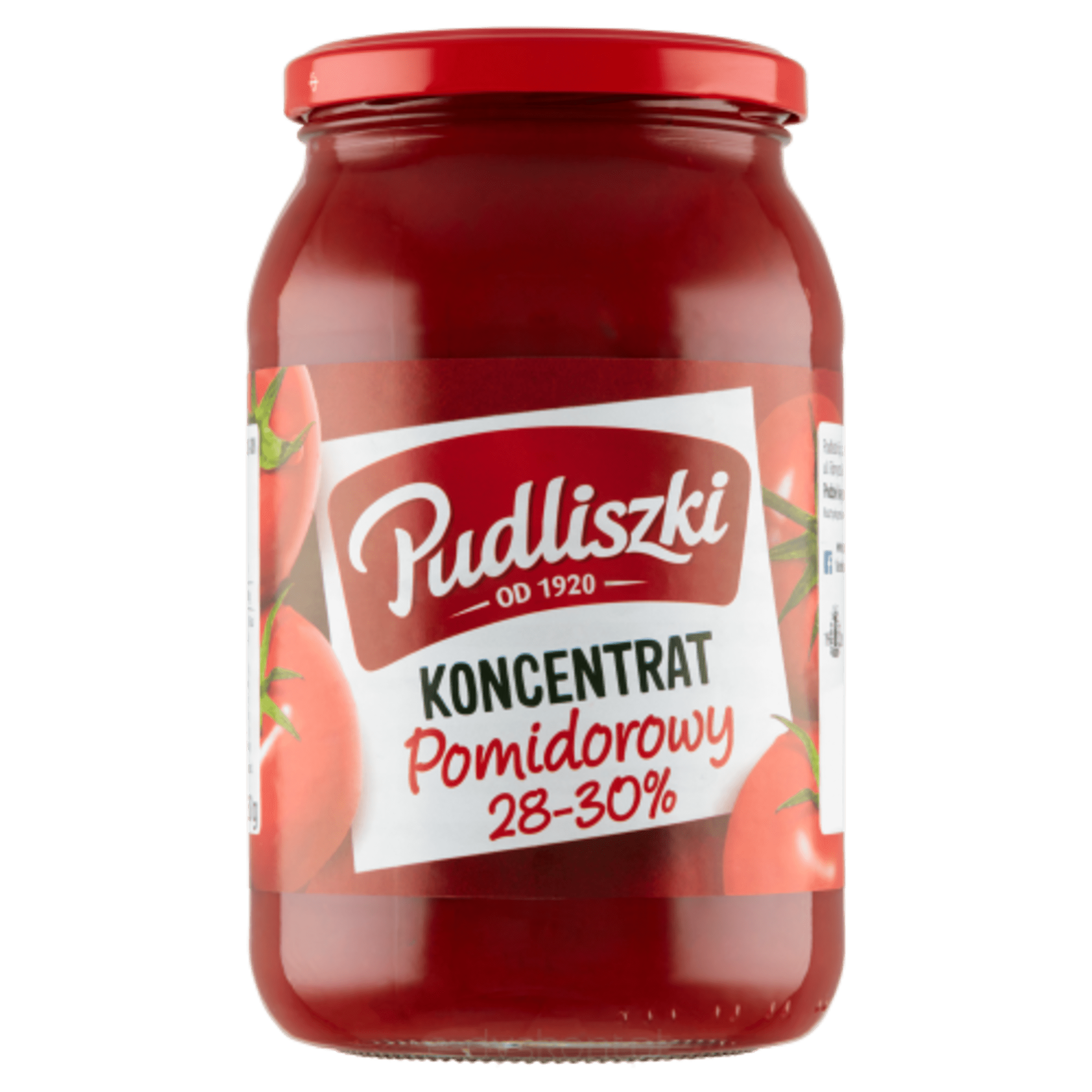 Koncentrat pomidorowy PUDLISZKI 950g szklany słoik