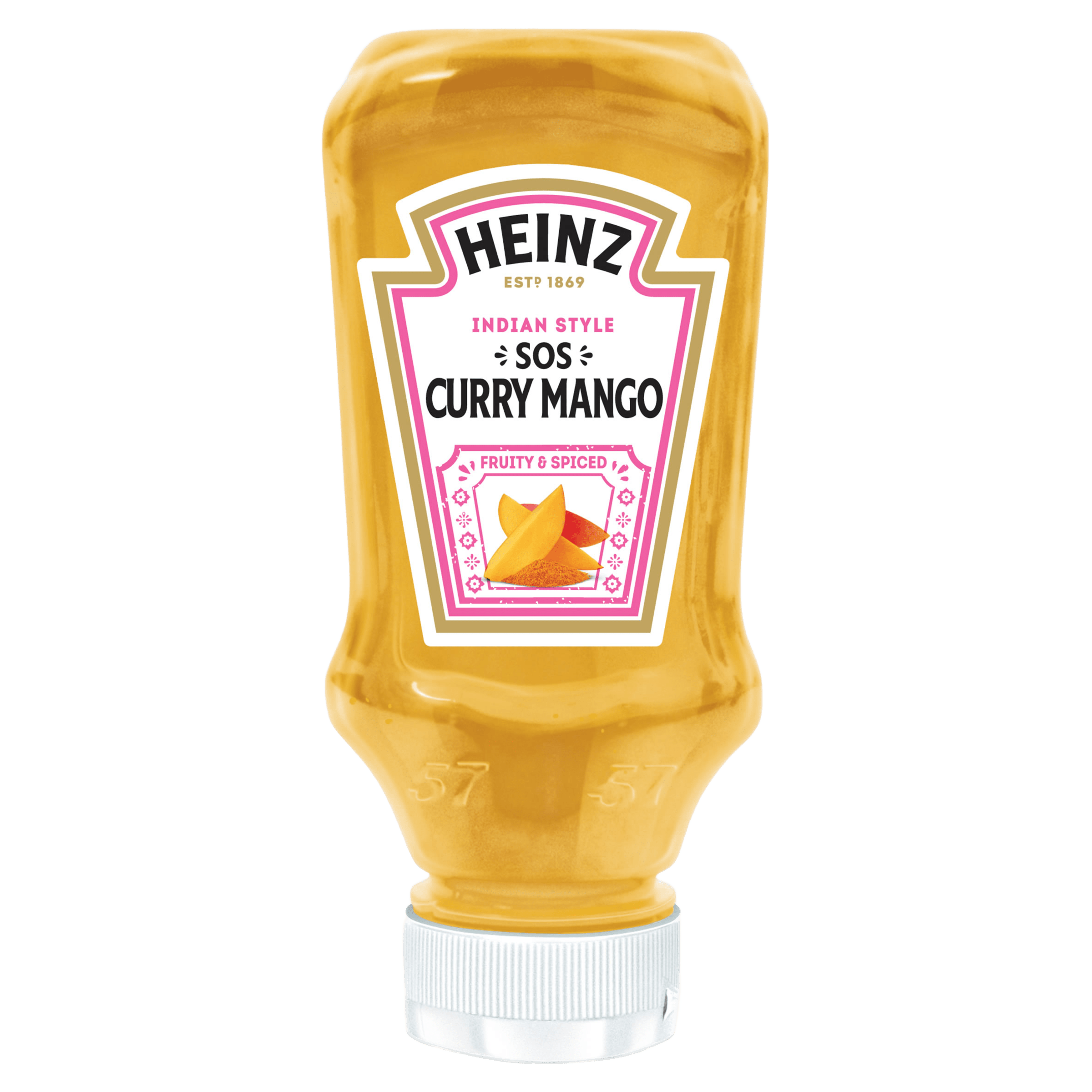 Sos Curry Mango HEINZ 220ml plastikowa butelka mała
