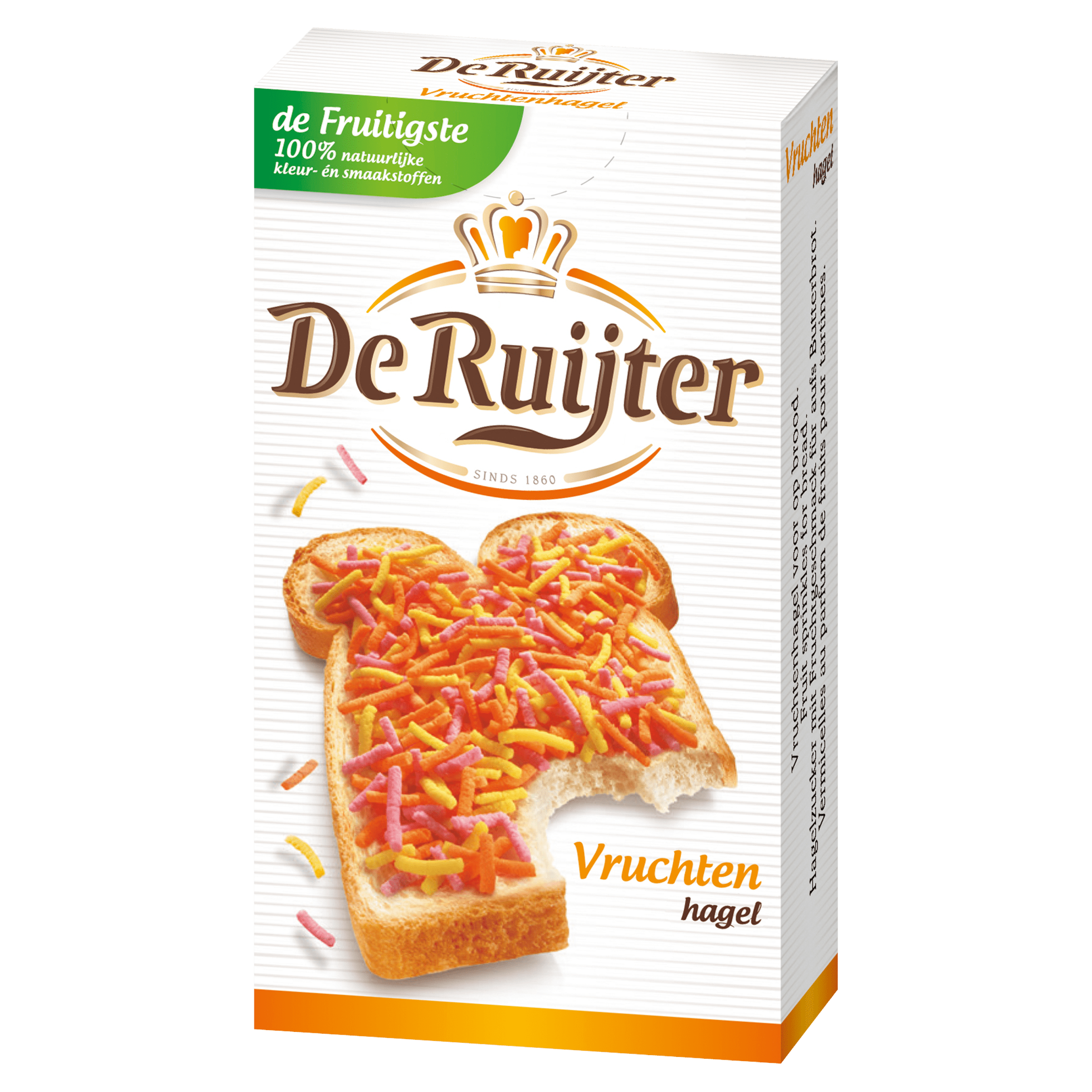 Vruchtenhagel Portieverpakking 120 x 15 g Doos
