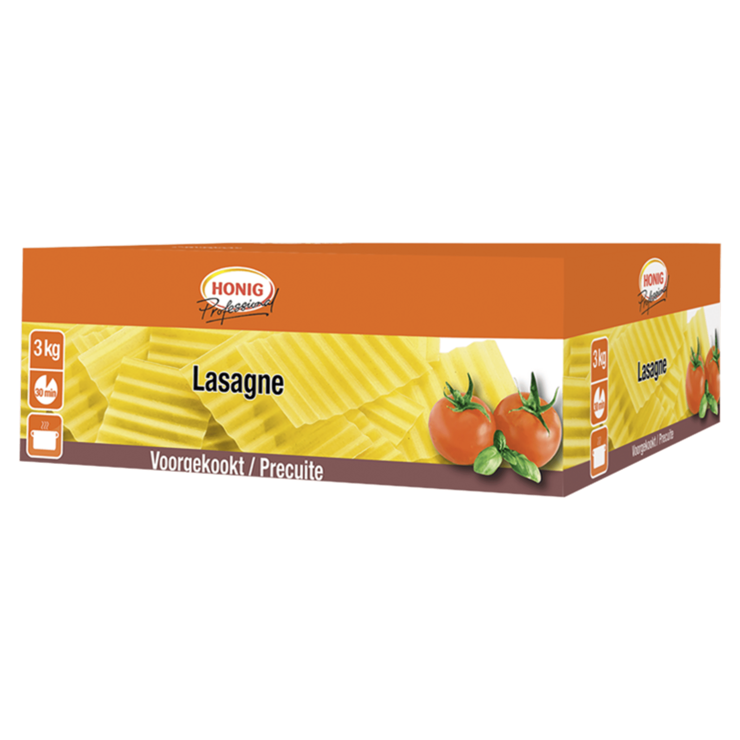 Professional Lasagne Voorgekookt 3 kg Doos