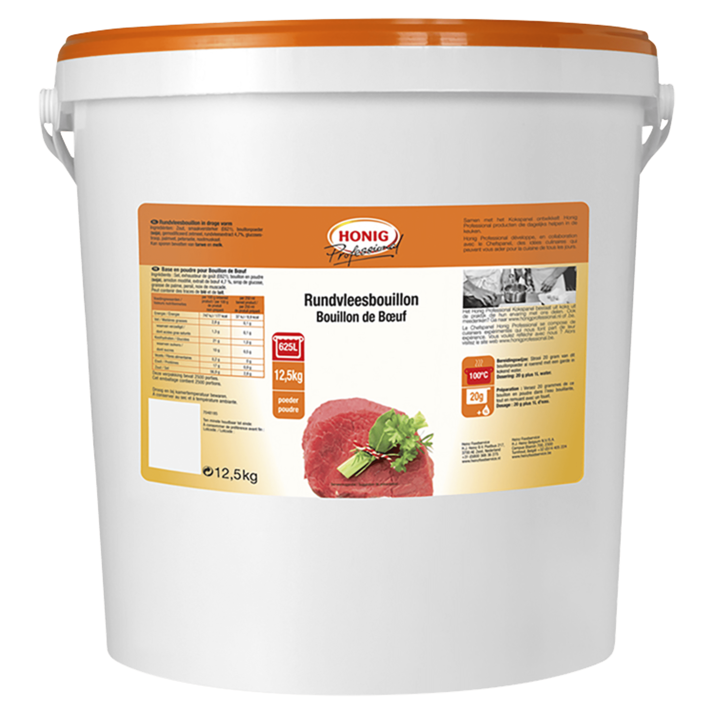 Professional Rundvleesbouillon 12,5 kg Emmer