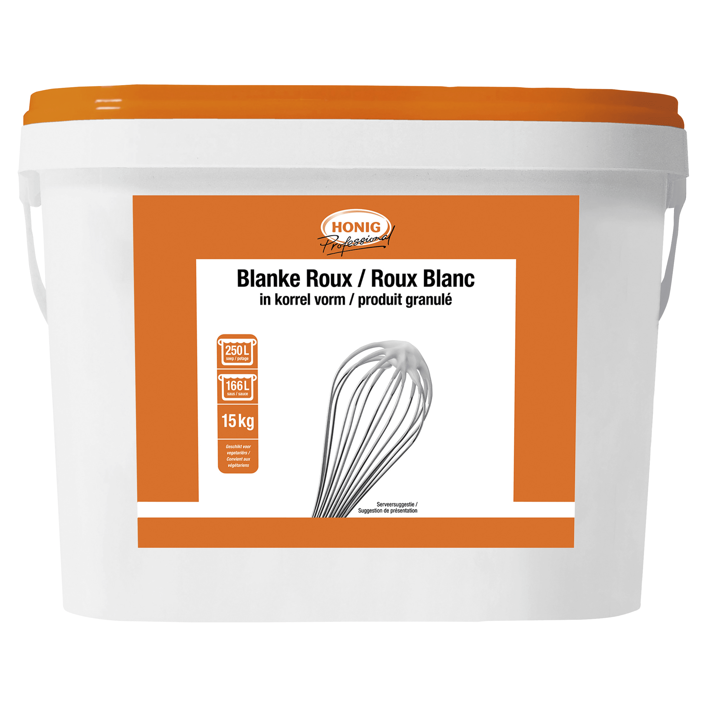 Professional Blanke Roux in Korrel Vorm 15 kg Emmer