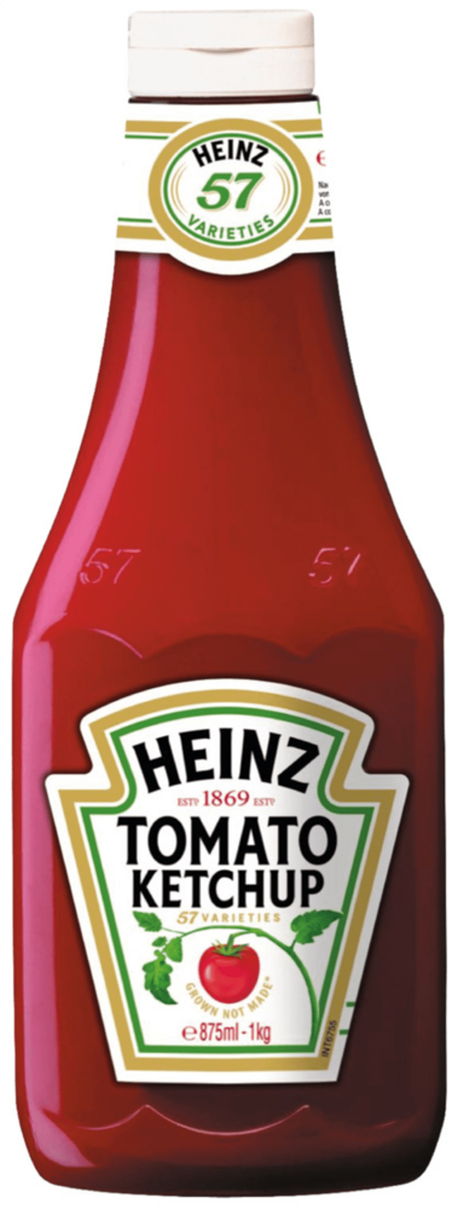 heinz tomato ketchup fles 6*875ml