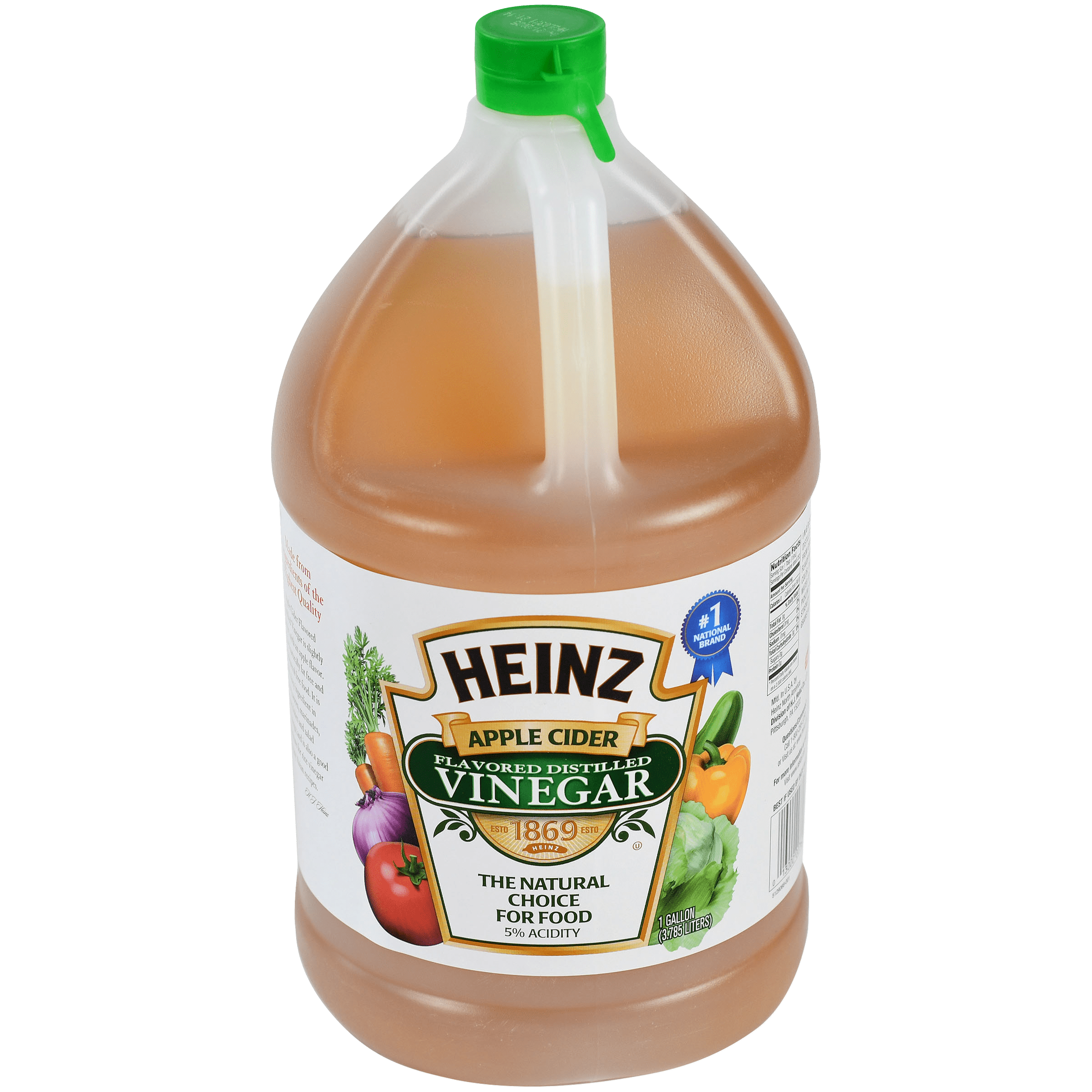 Heinz Apple Cider Flavored Distilled Vinegar, 1 GA Away From Home