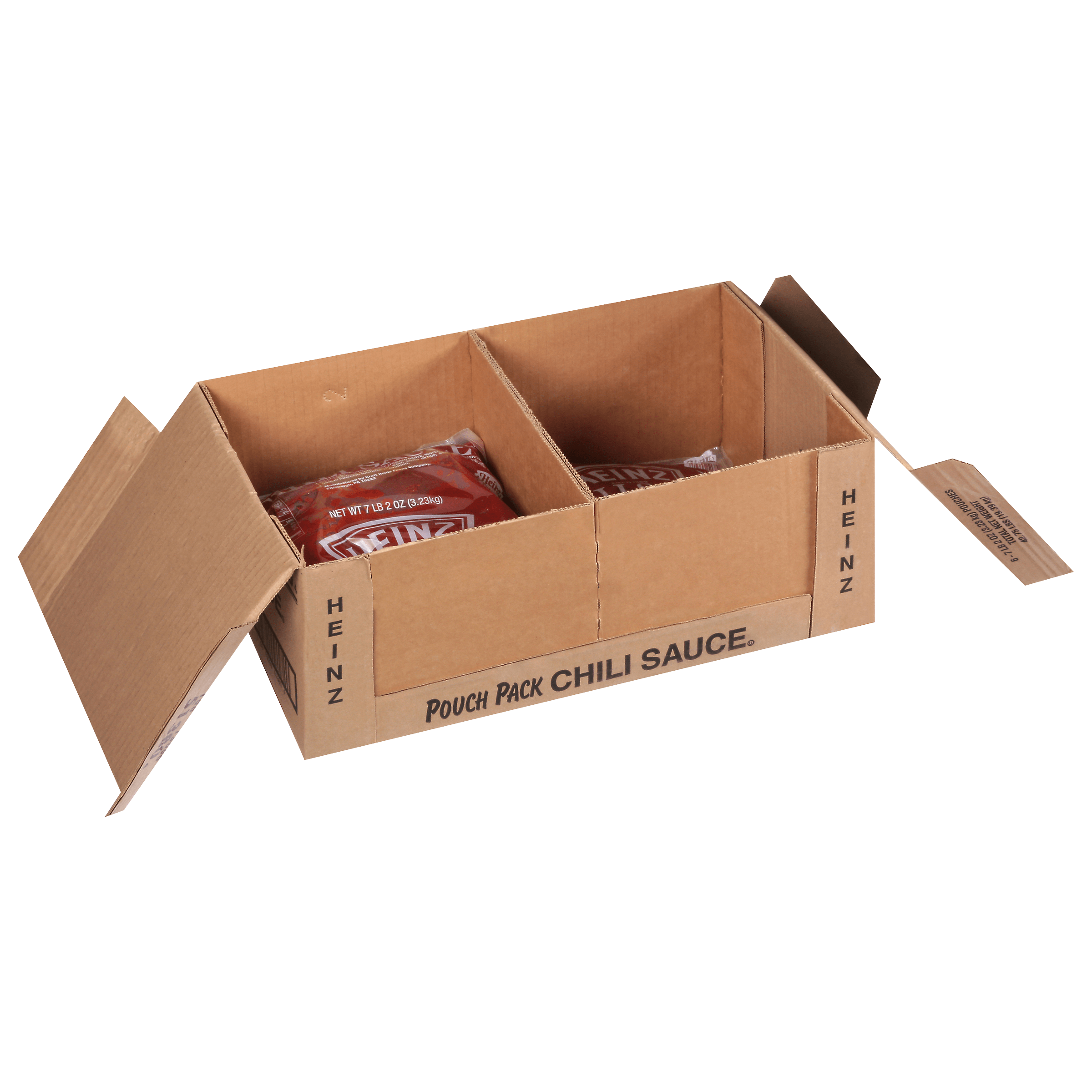 Heinz Chili Sauce Pouch Packs, 7.125 LB Away From Home