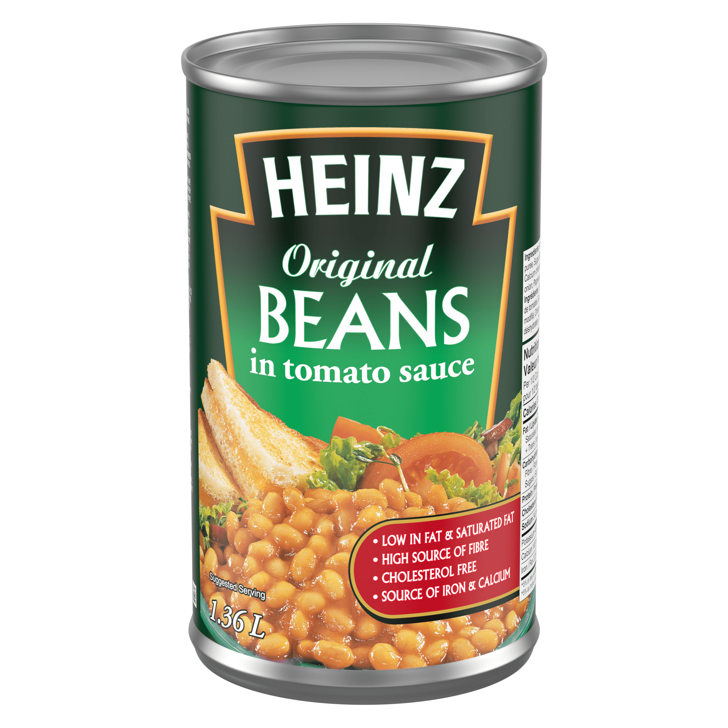Heinz Beans in Tomato Sauce (12 x 1.36 L Can)
