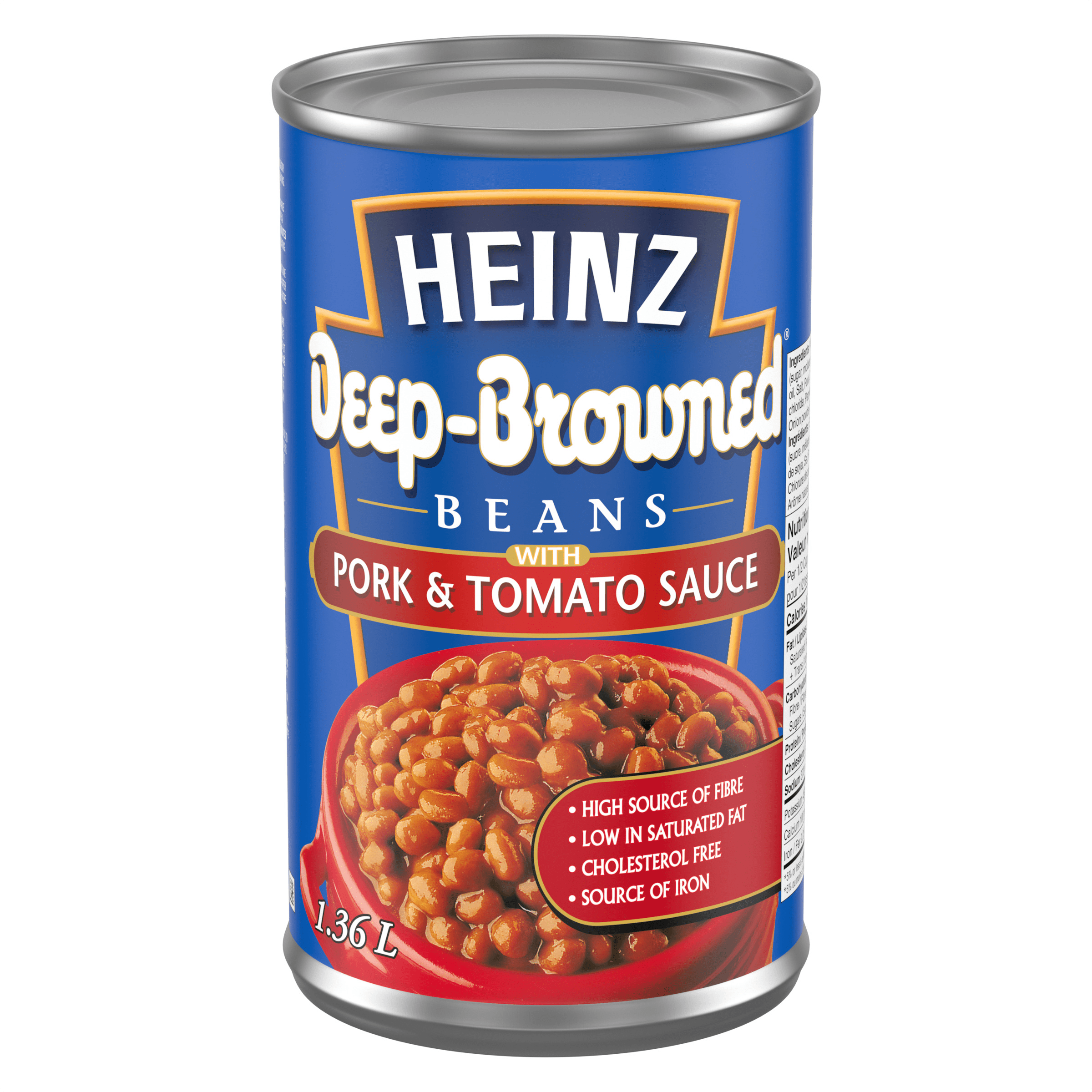 Fèves bien mijotées Heinz (12 x boîte de 1,36 L)