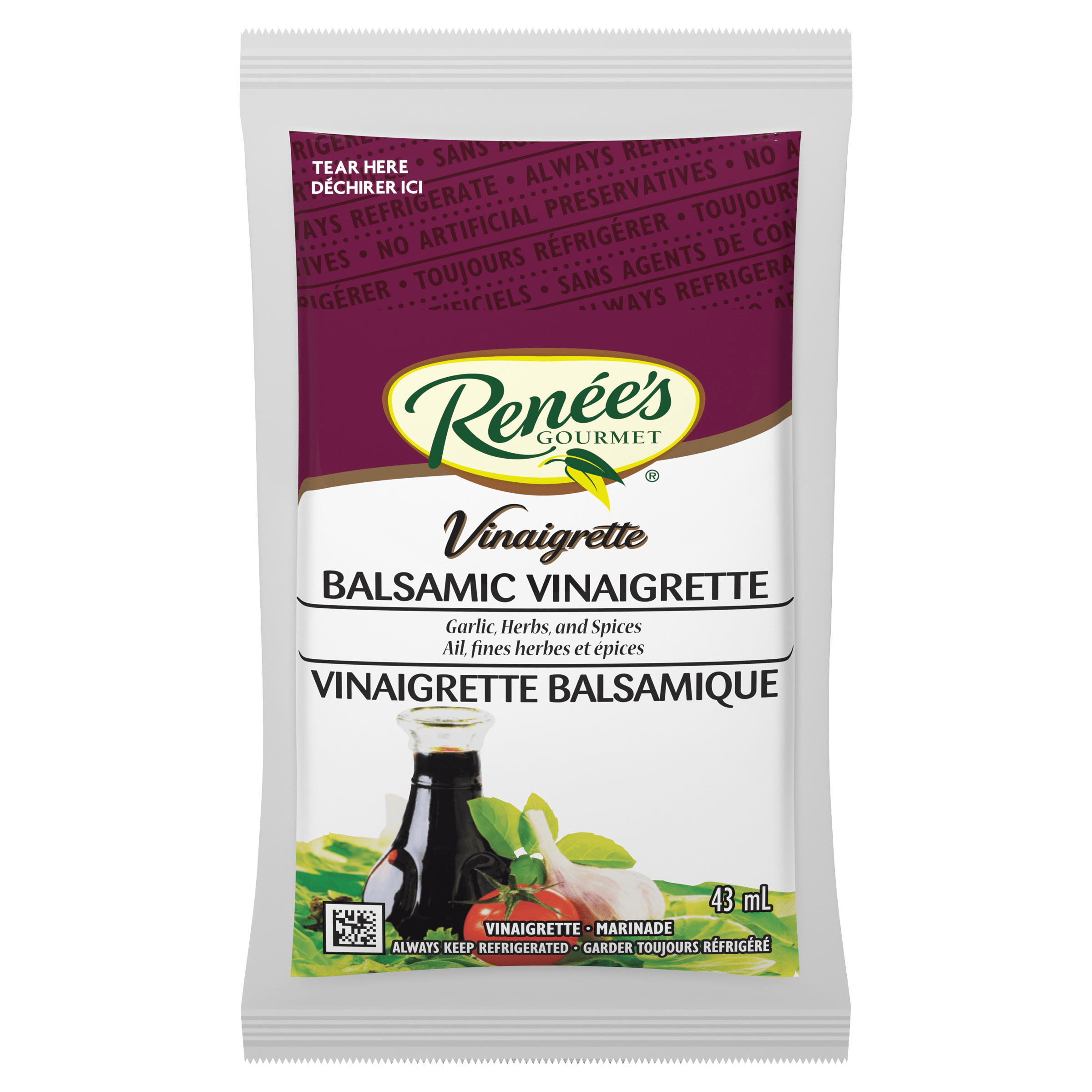 Vinaigrette balsamique Renée’s (120 x 43 ML)