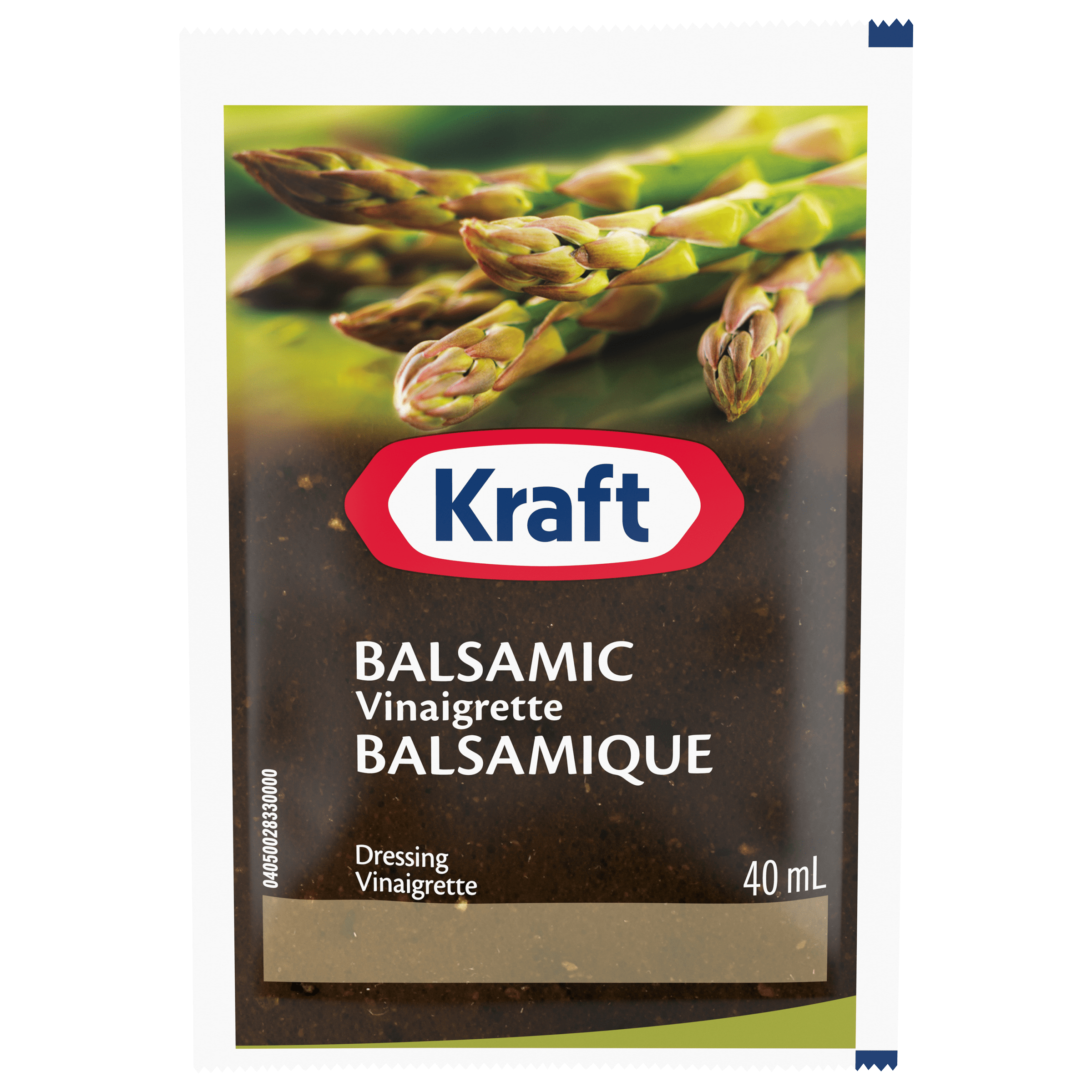 Kraft Balsamic Vinaigrette Salad Dressing (100 x 40 mL Packets)
