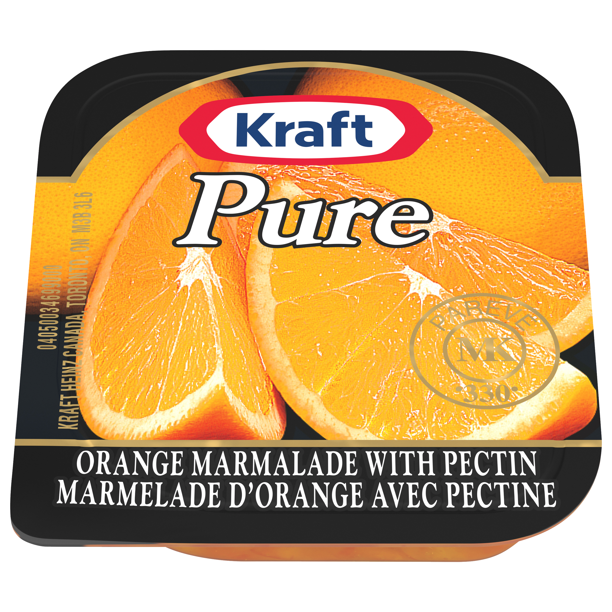 Kraft PURE Orange Marmalade with Pectin (140 x 10 mL Cups)