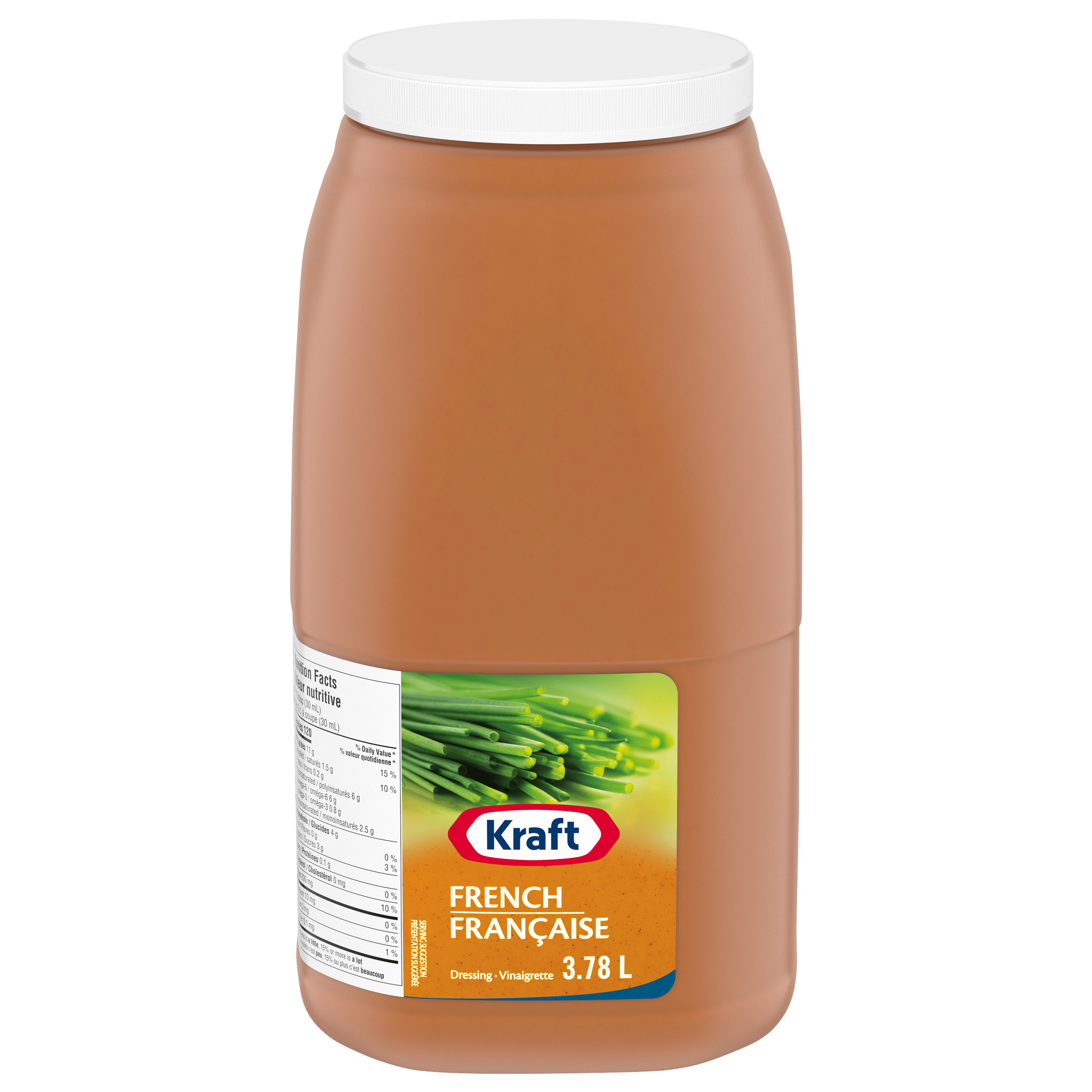 Vinaigrette française Kraft (2 x pot de 3,78 ML)