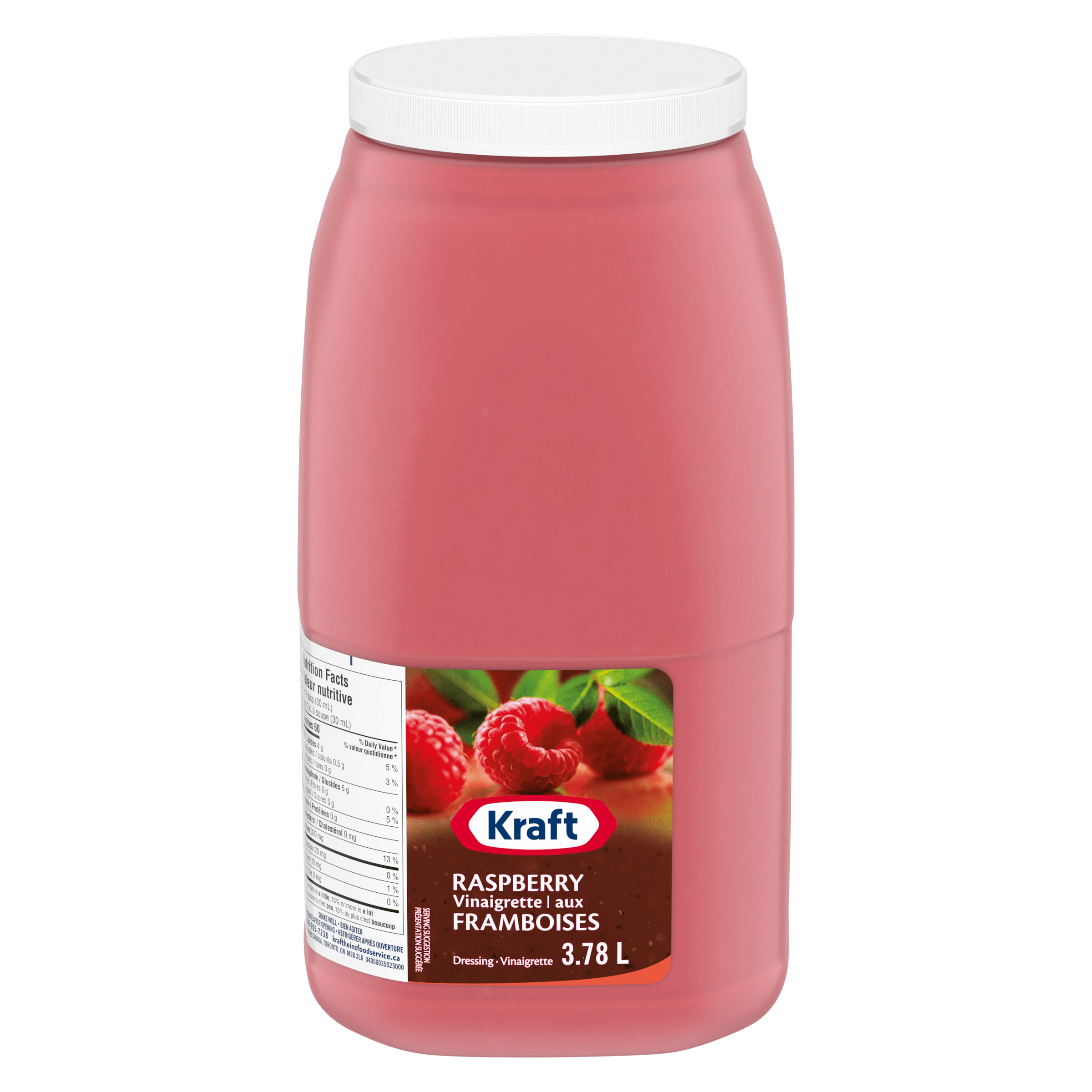 Kraft Raspberry Salad Dressing (2 x 3.78 L Jug)