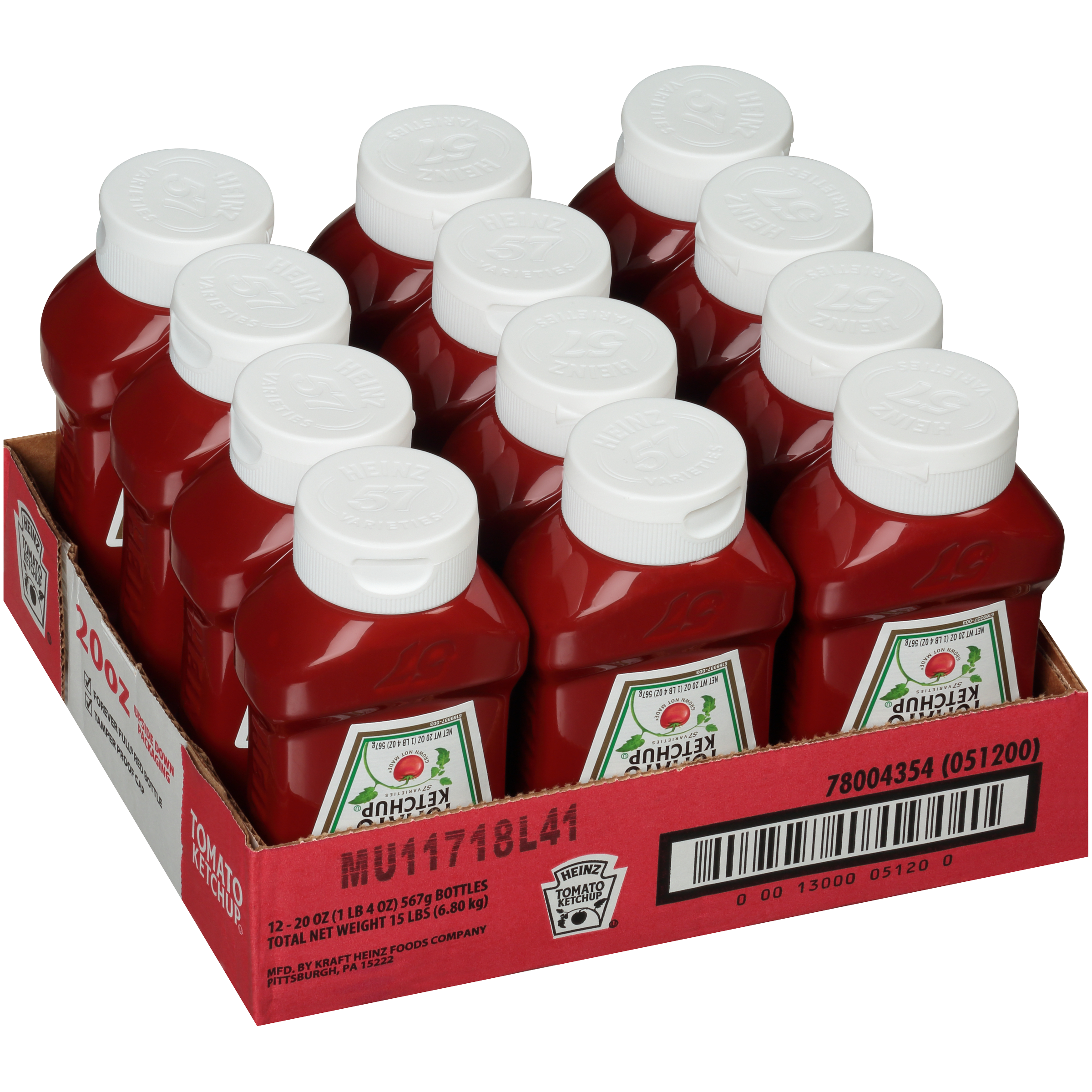 FOREVER FULL Inverted Ketchup Bottles