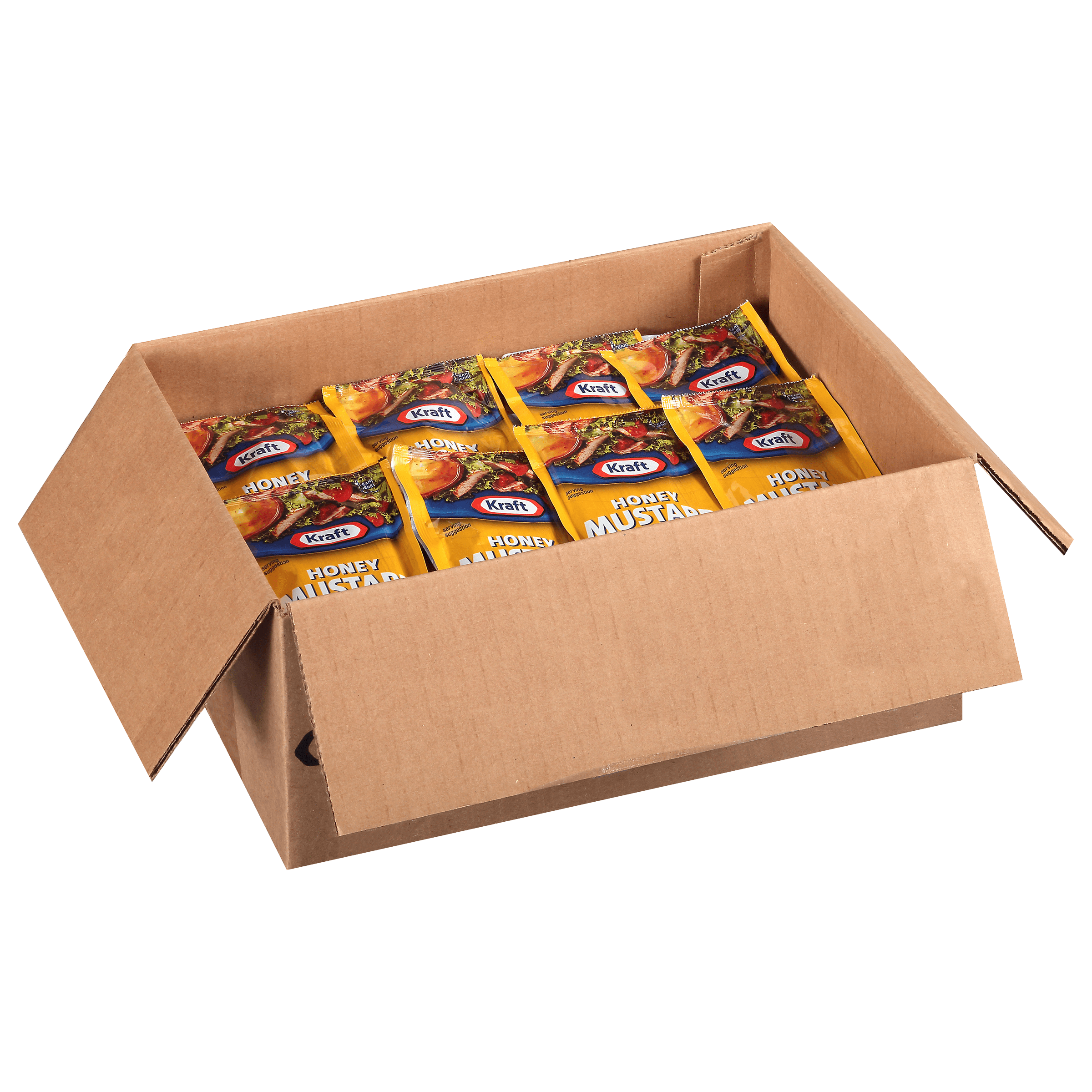 Kraft Single Serve Honey Mustard Salad Dressing, 1.5 OZ Away From Home