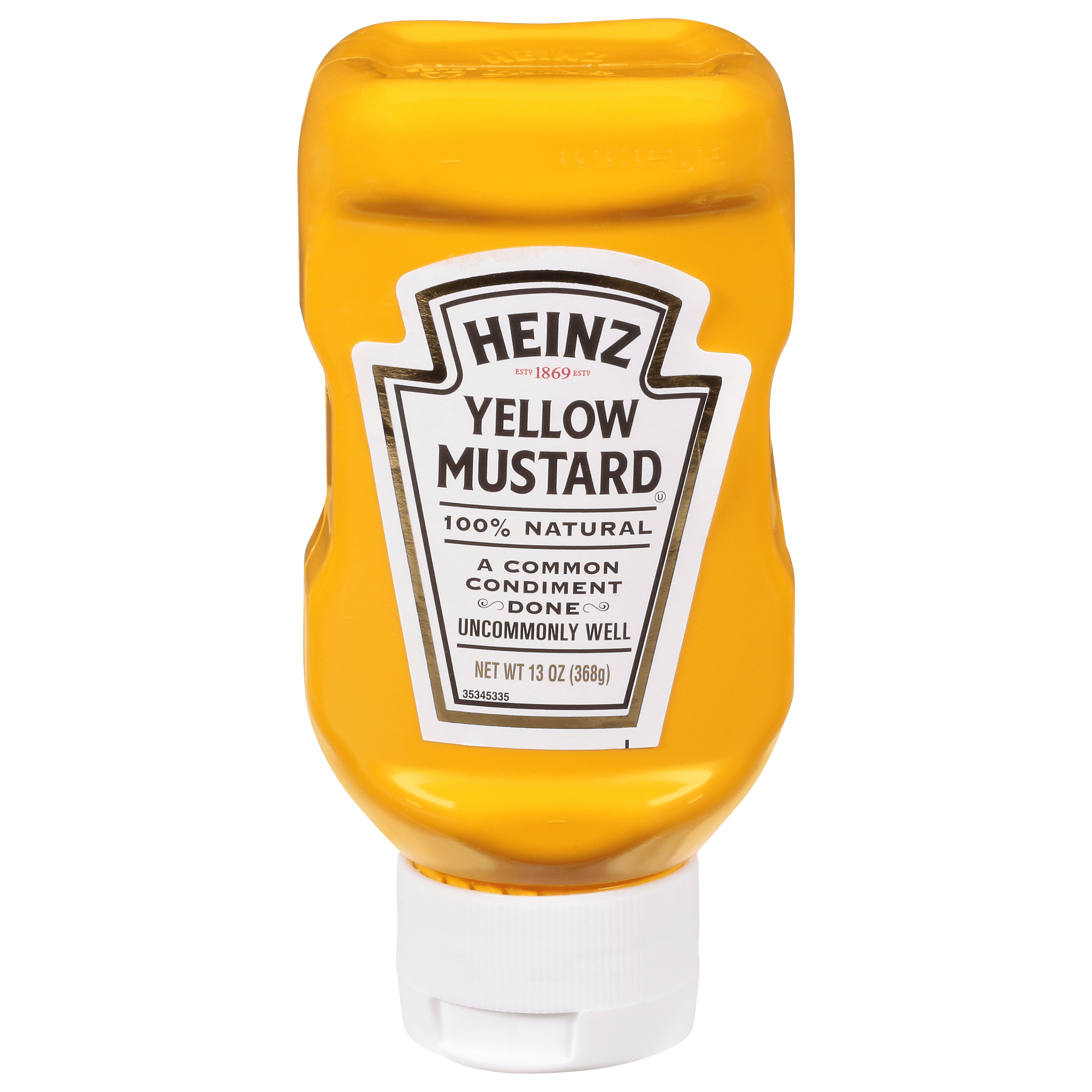 Yellow Mustard FOREVER FULL Inverted Bottles