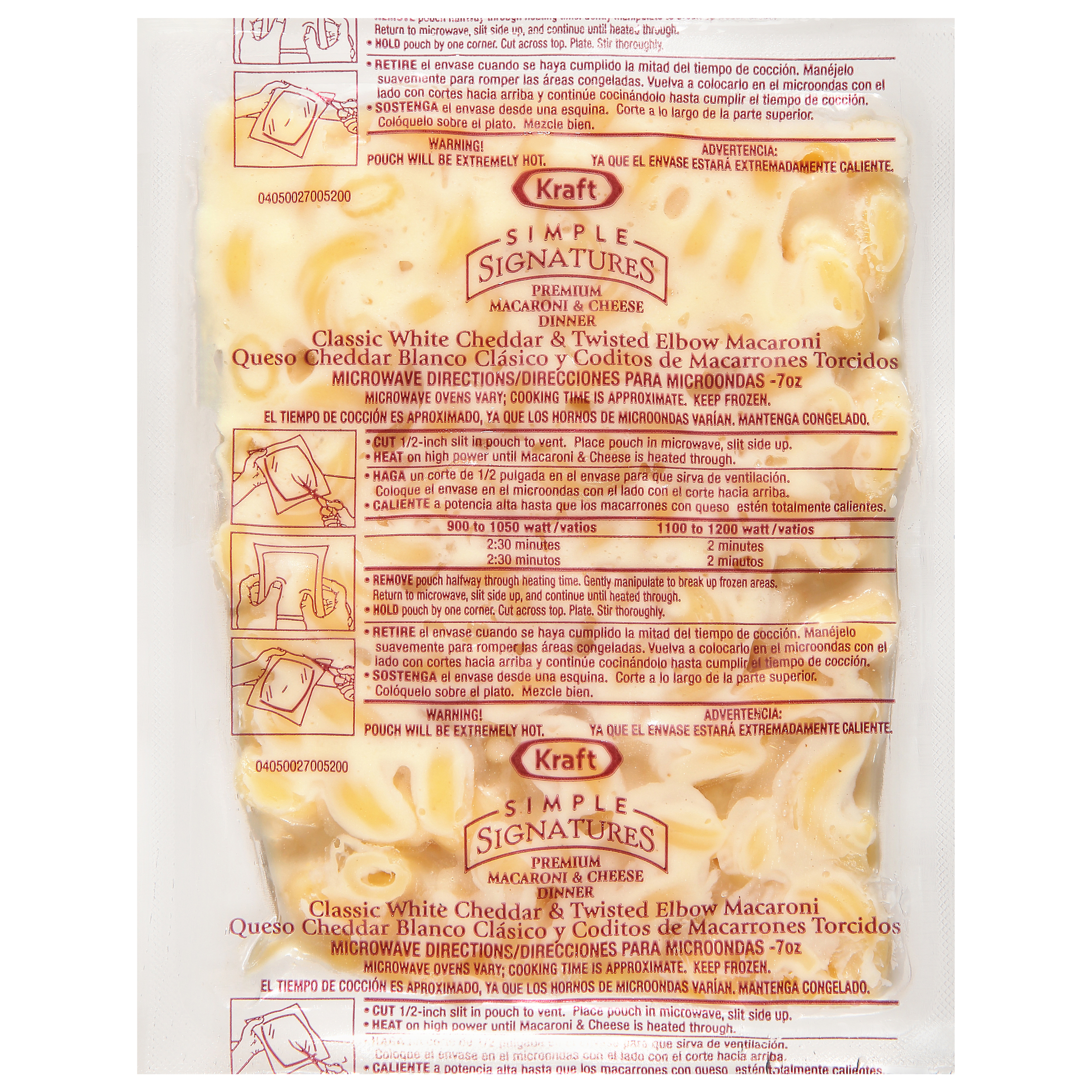 Single Serve Frozen White Cheddar Macaroni & Cheese