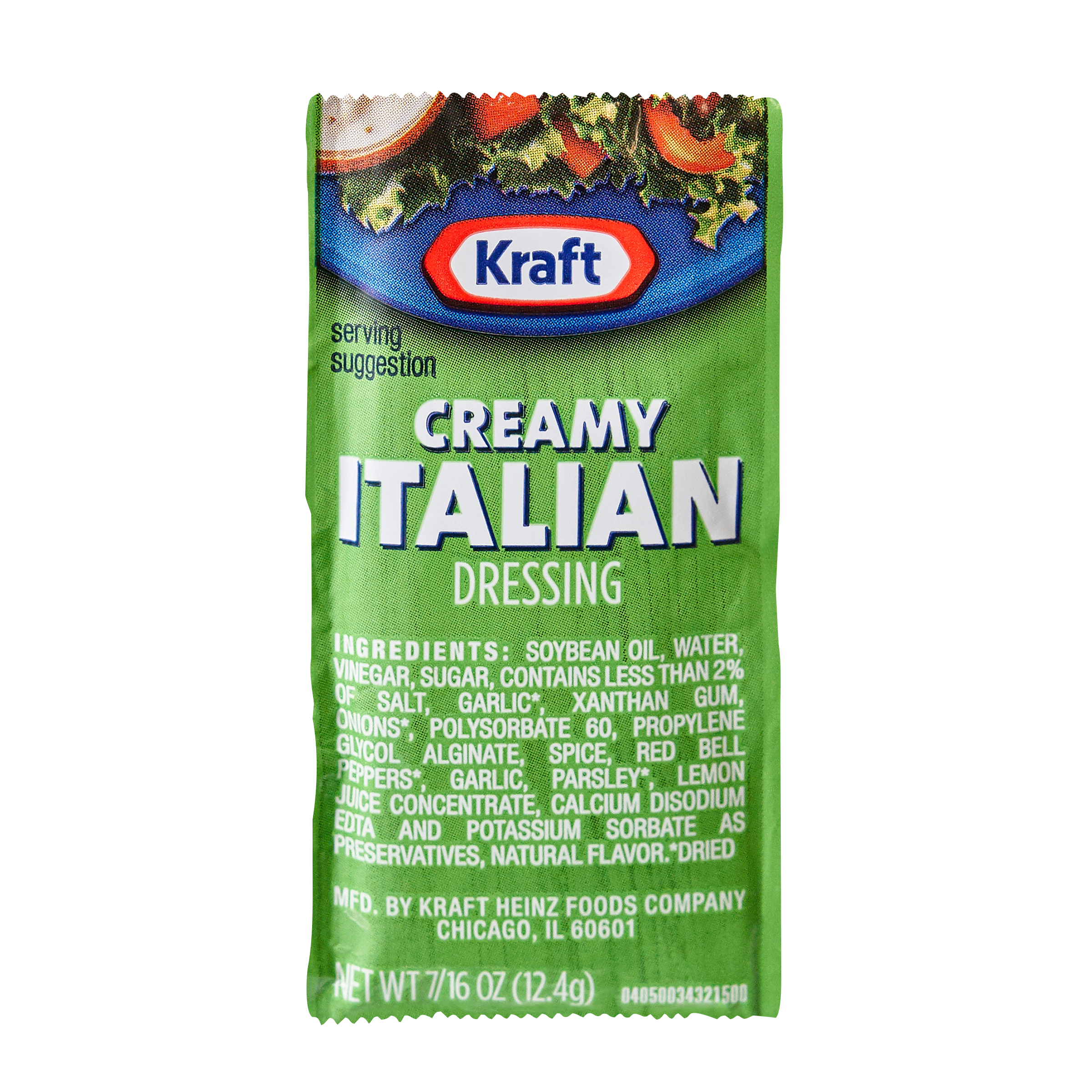Single Serve Creamy Italian Salad Dressing
