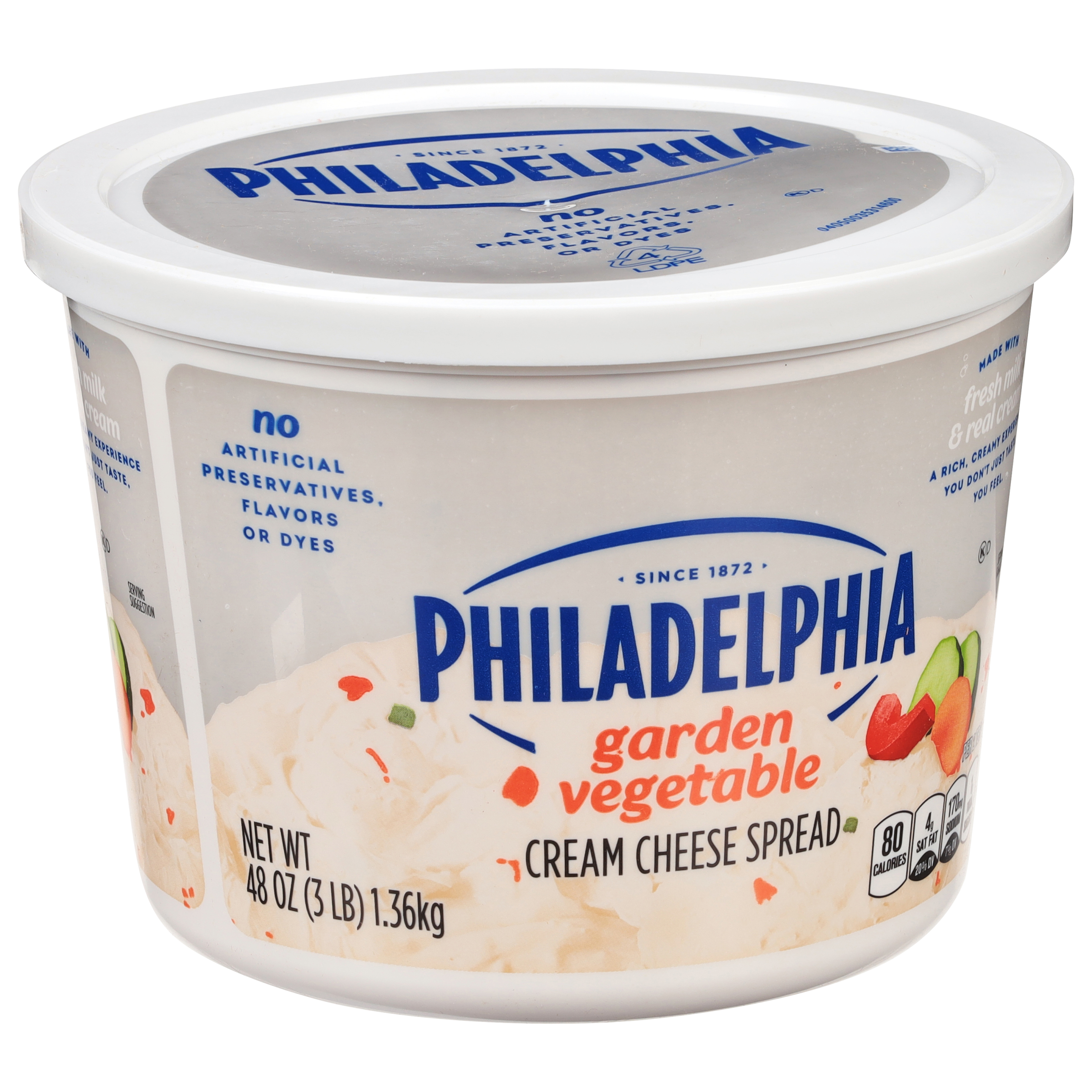 Garden Vegetable Cream Cheese Spread