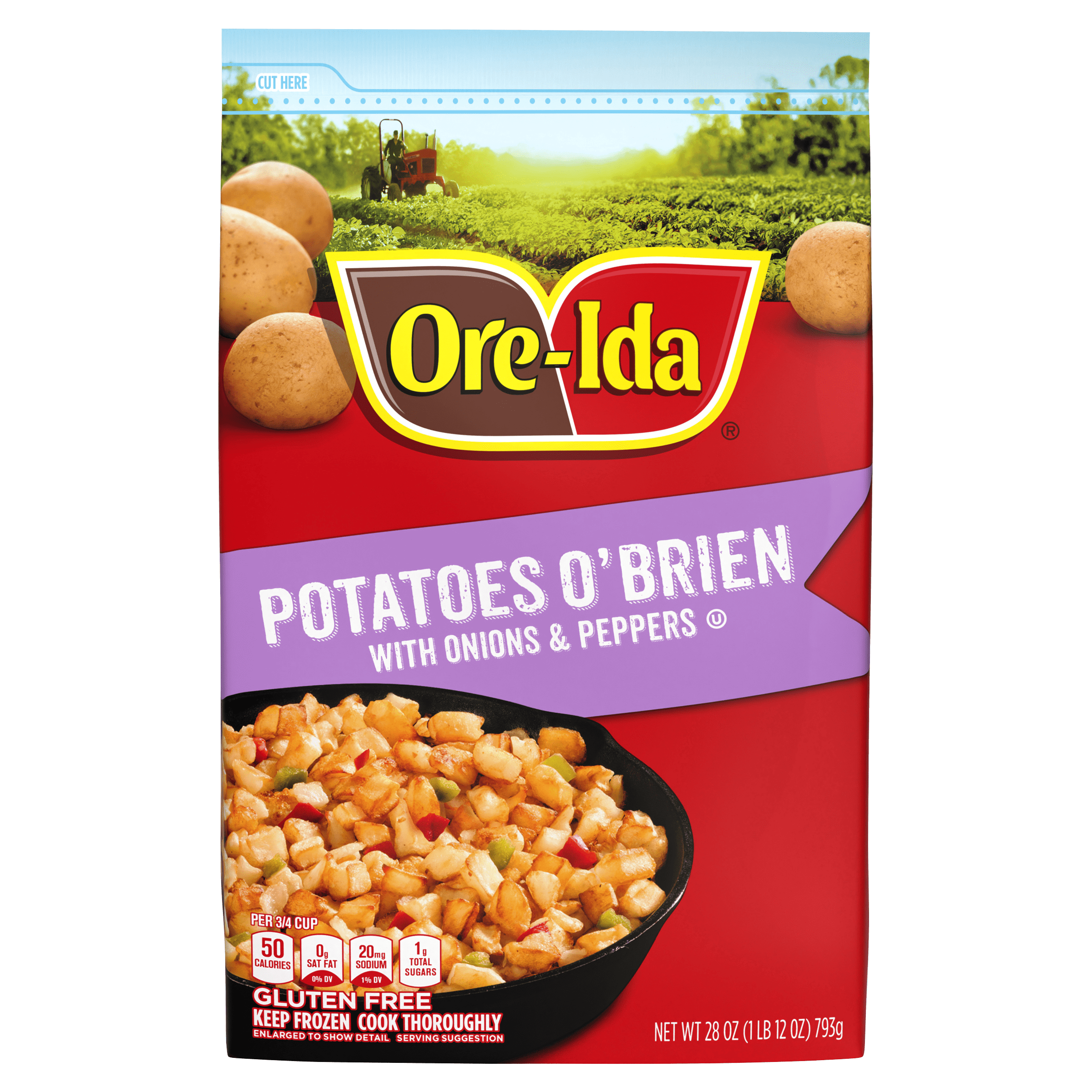 Potatoes O'Brien with Onions & Peppers Frozen Potatoes