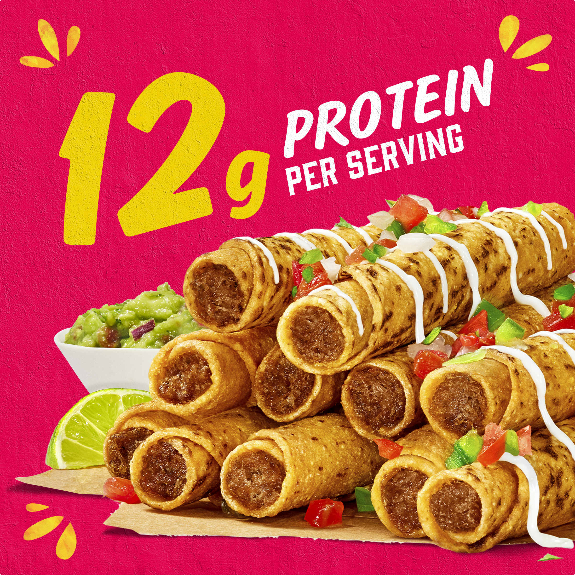 Beef Corn Taquitos Frozen Snacks