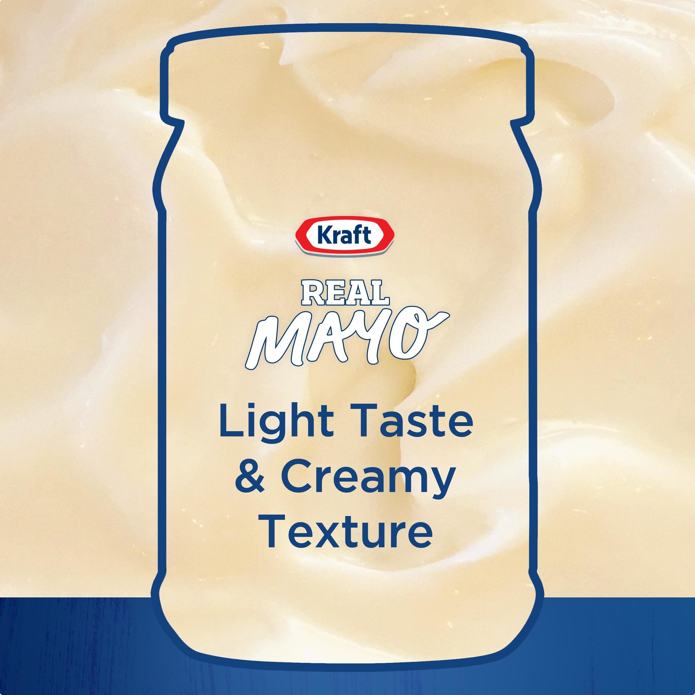 Real Mayo Creamy & Smooth Mayonnaise KRAFT MAYONNAISE Products Heinz®