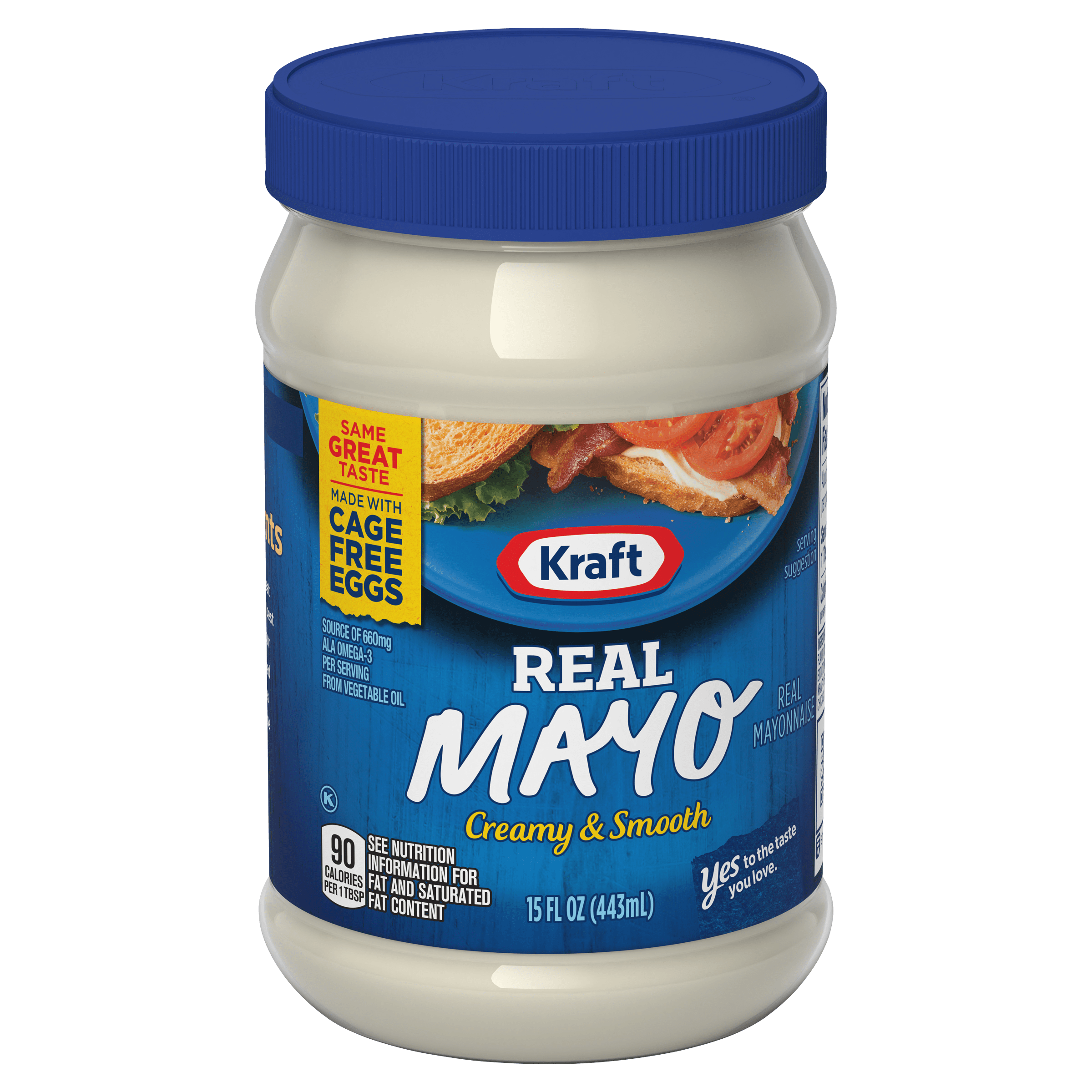 Real Mayo Creamy & Smooth Mayonnaise KRAFT MAYONNAISE Products Heinz®