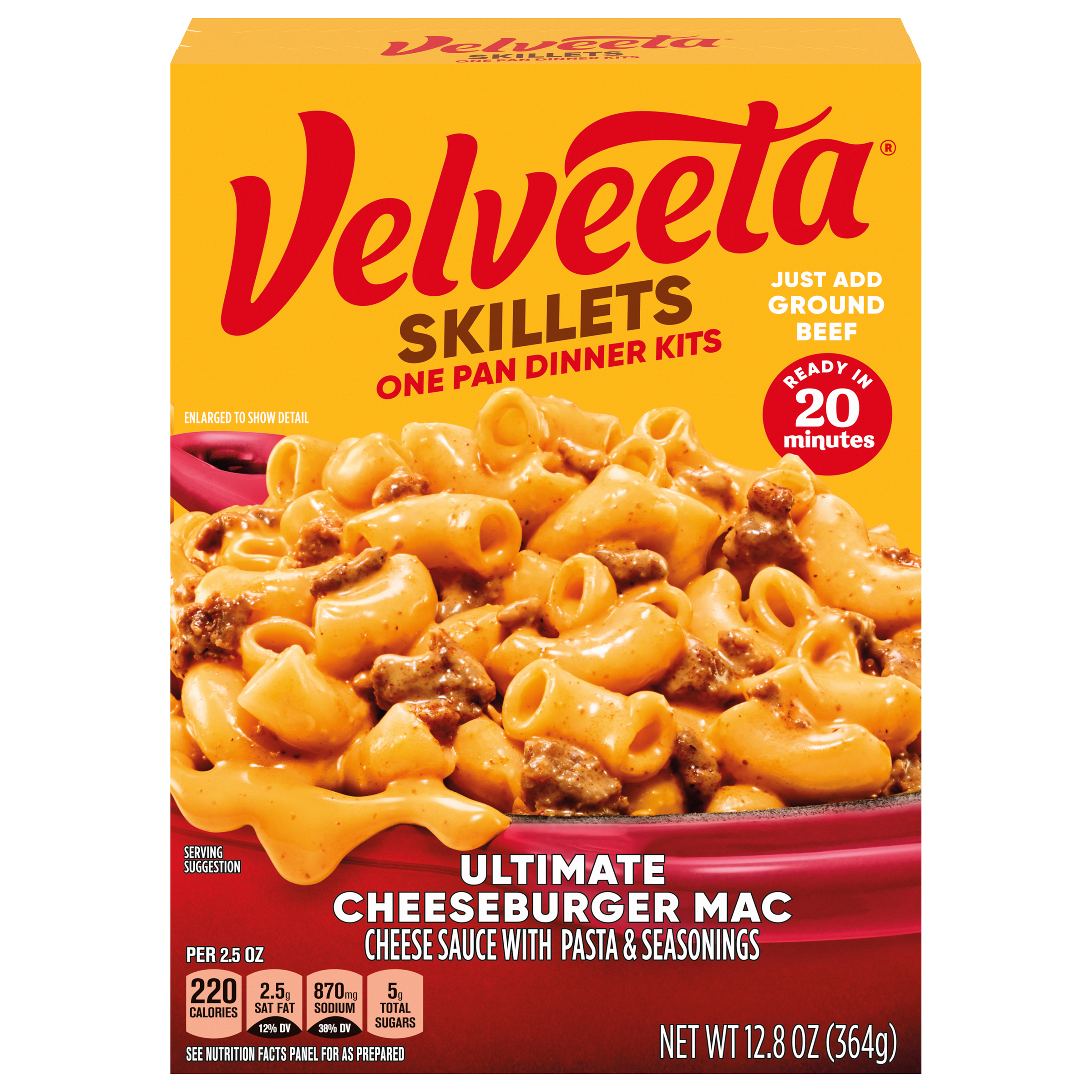 Ultimate Cheeseburger Mac One Pan Dinner Kit