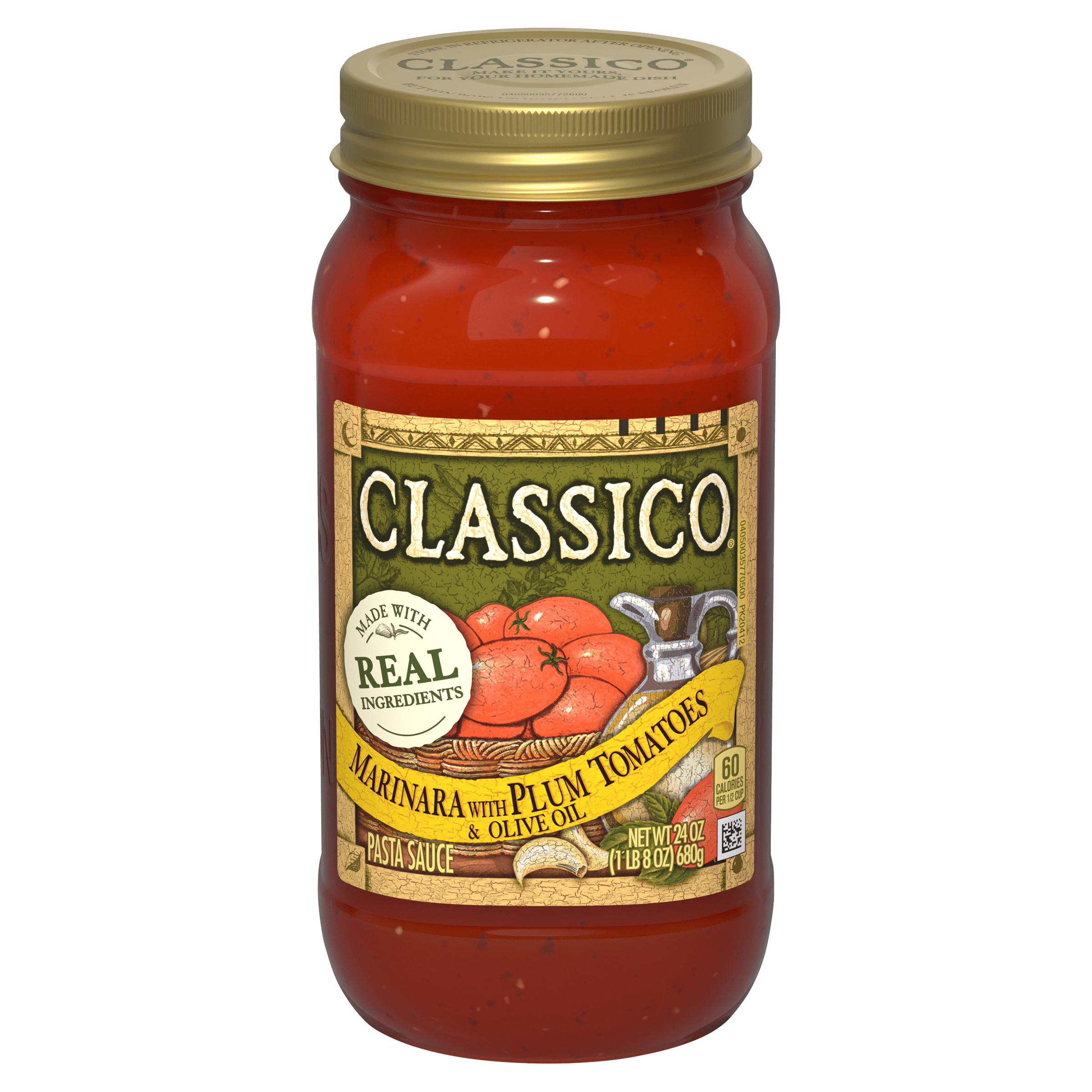 Marinara Pasta Sauce with Plum Tomatoes & Olive Oil