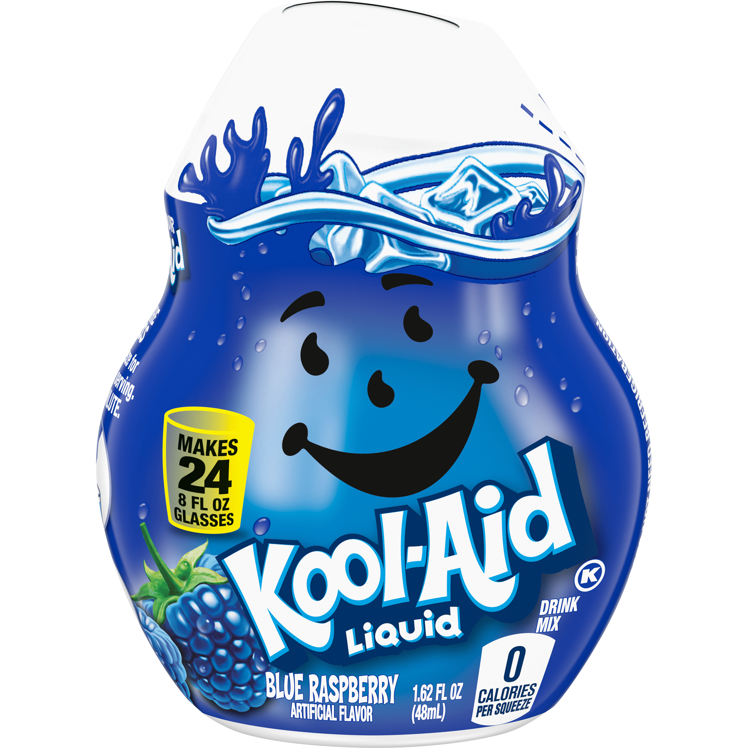 Liquid Blue Raspberry Artificially Flavored Soft Drink Mix