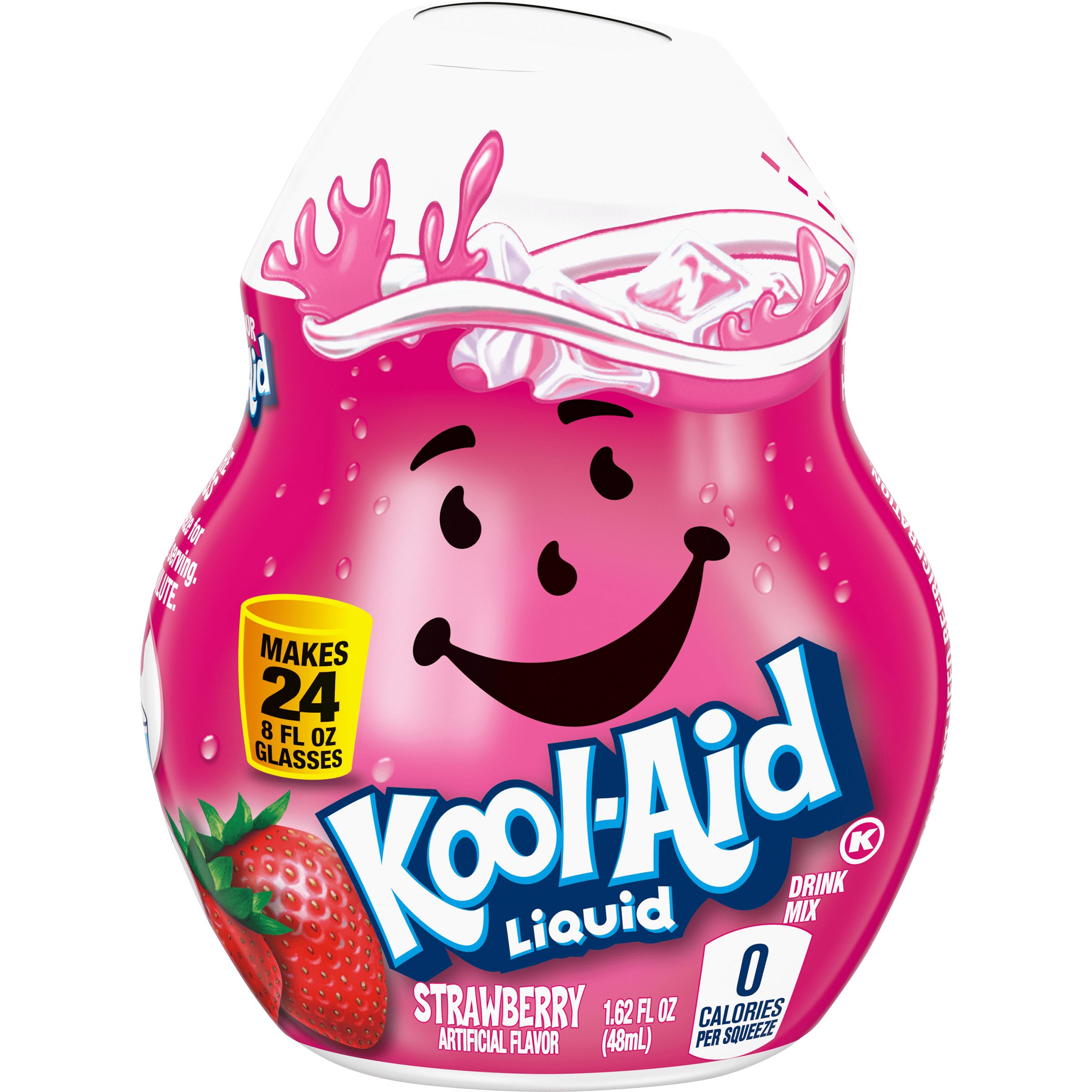 Liquid Strawberry Artificially Flavored Soft Drink Mix