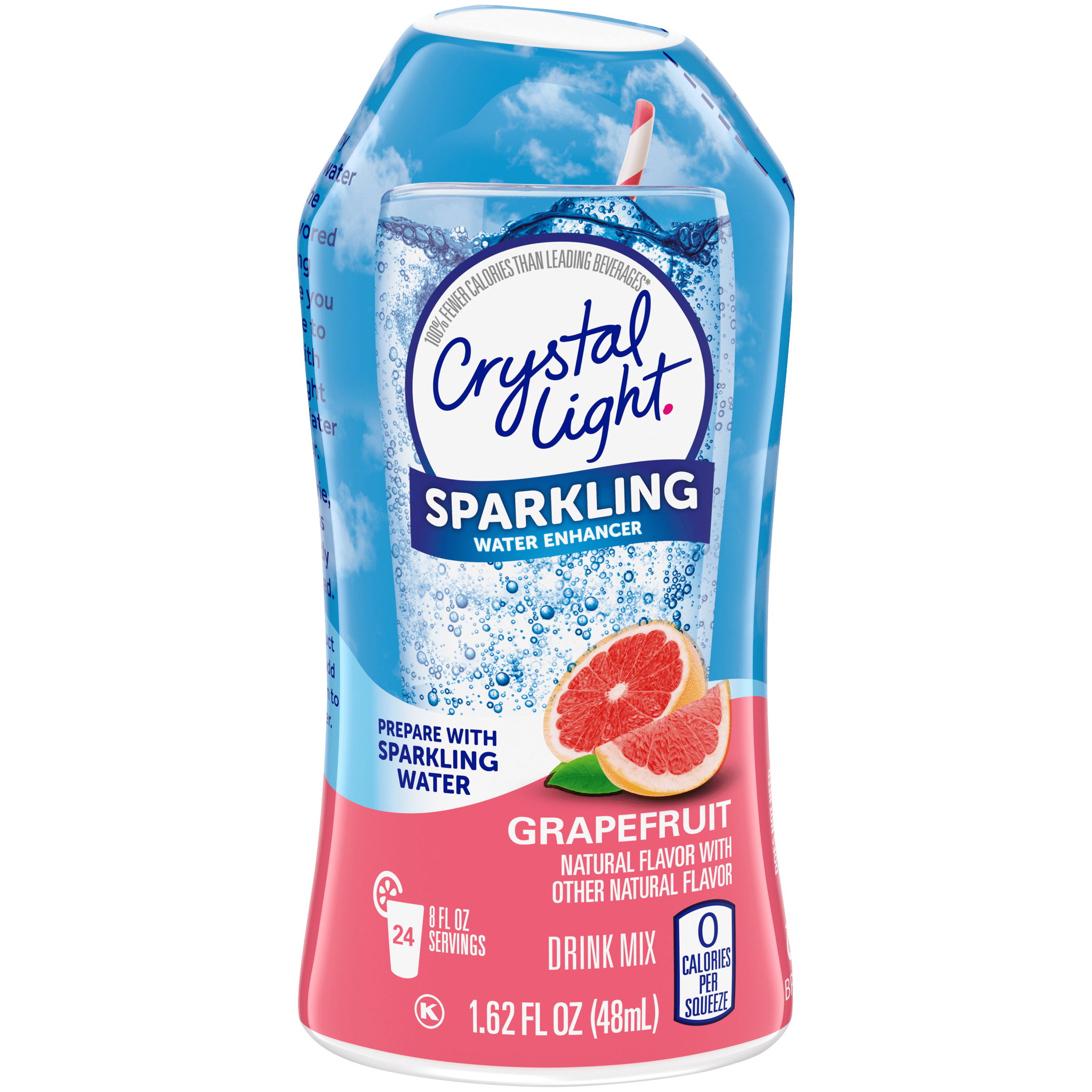 Grapefruit Naturally Flavored Sparkling Water Enhancer Drink Mix