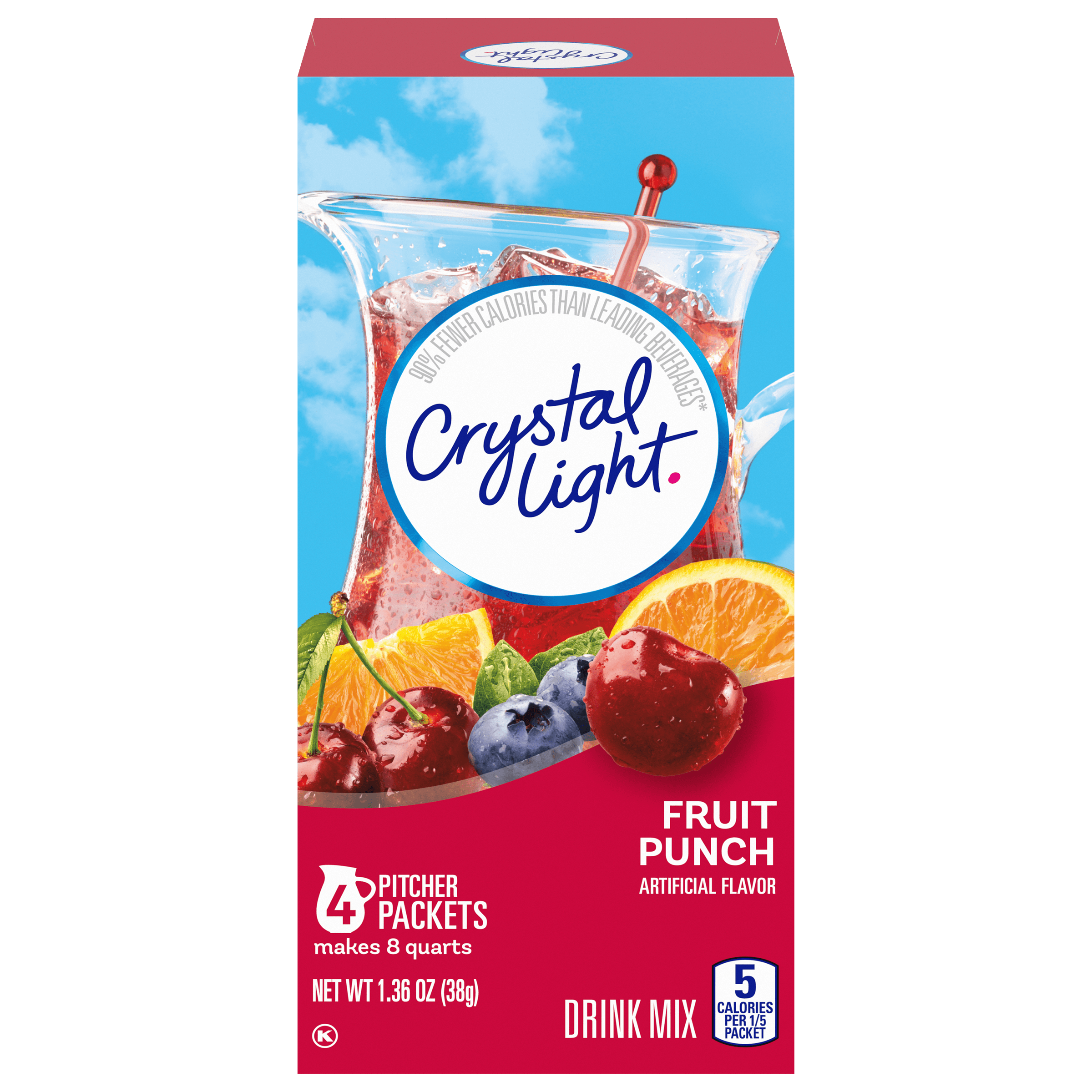 Fruit Punch Artificially Flavored Powdered Drink Mix