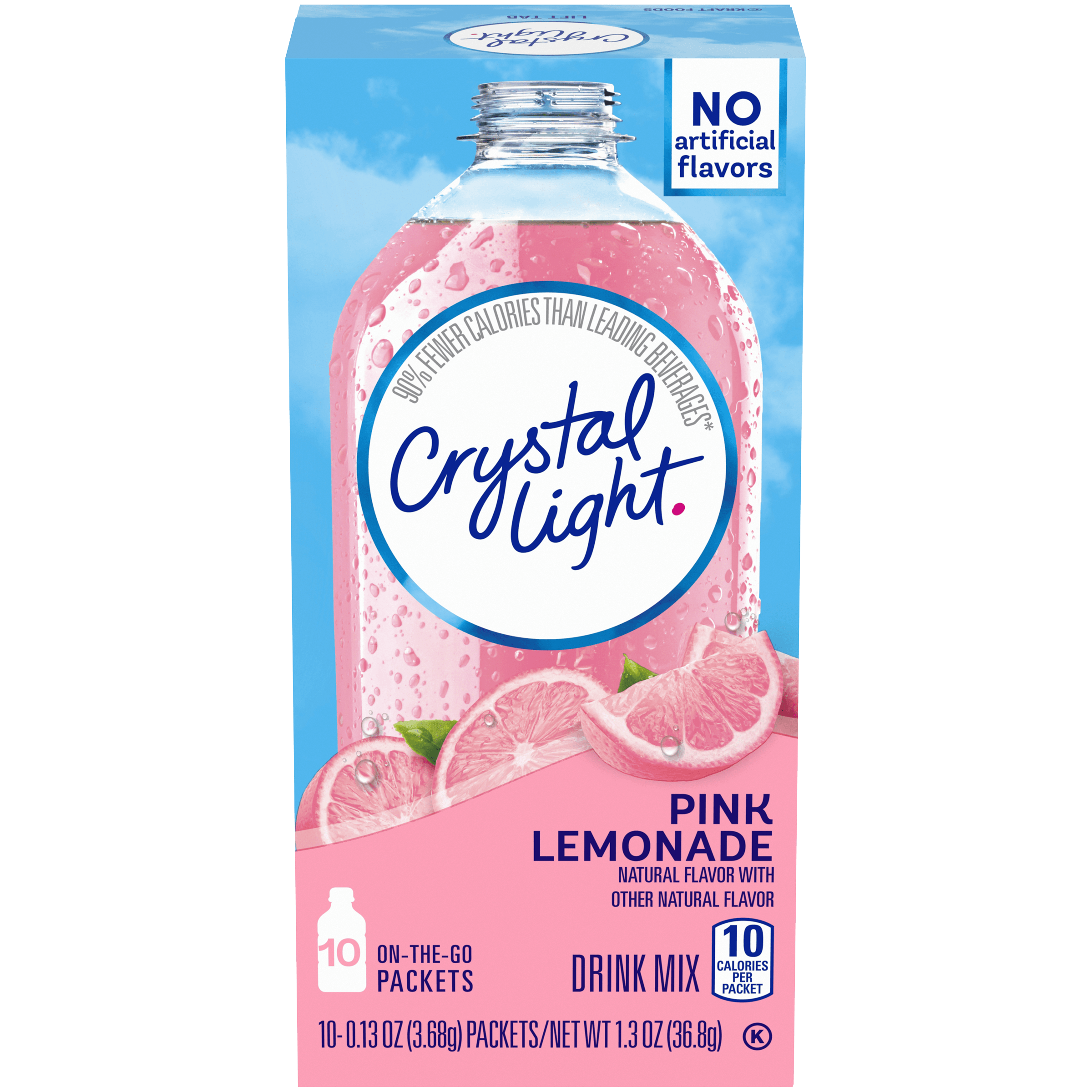 Pink Lemonade Naturally Flavored Powdered Drink Mix