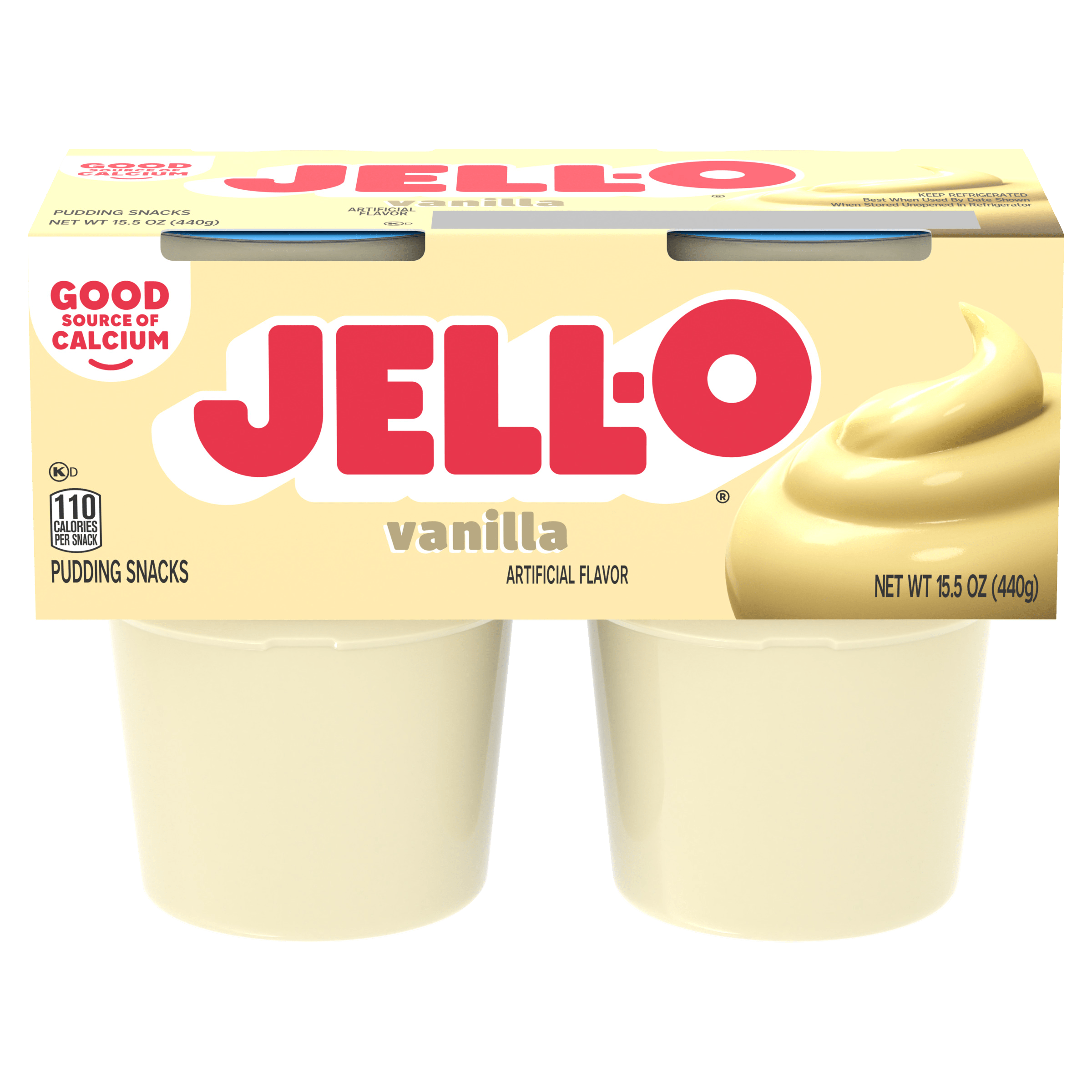 Original Vanilla Ready-to-Eat Pudding Cups Snack Cups