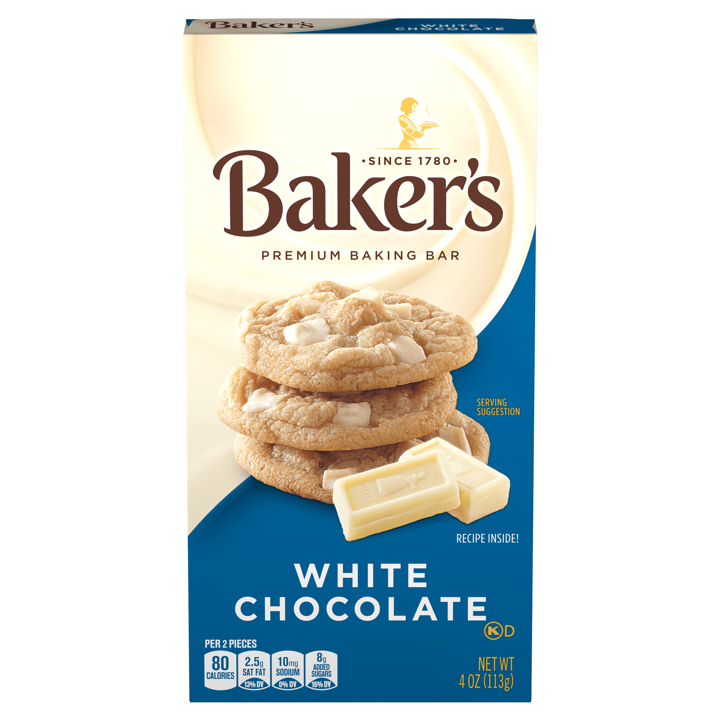White Chocolate Premium Baking Bar Baker's Products Heinz®