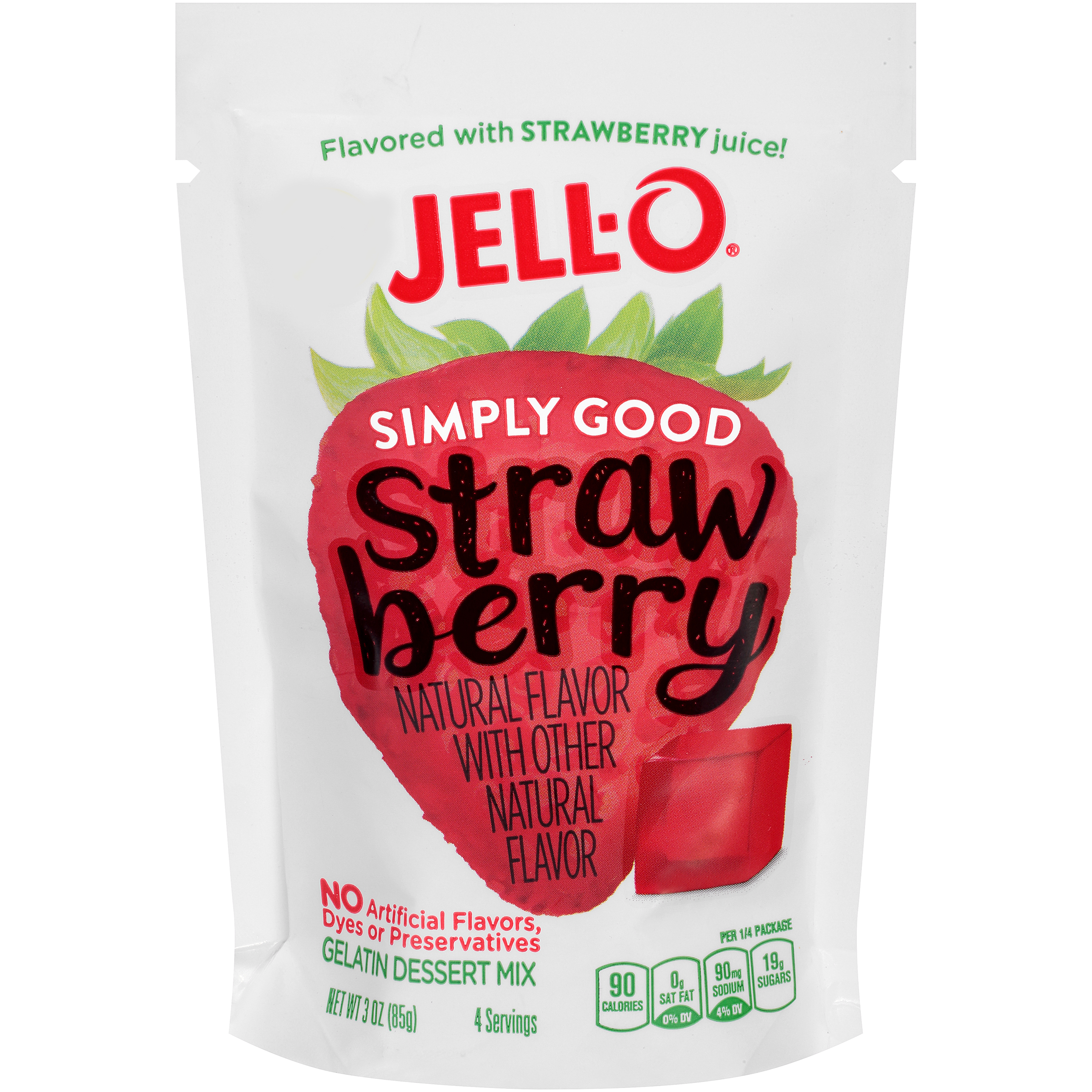 Simply Good Strawberry Gelatin Mix