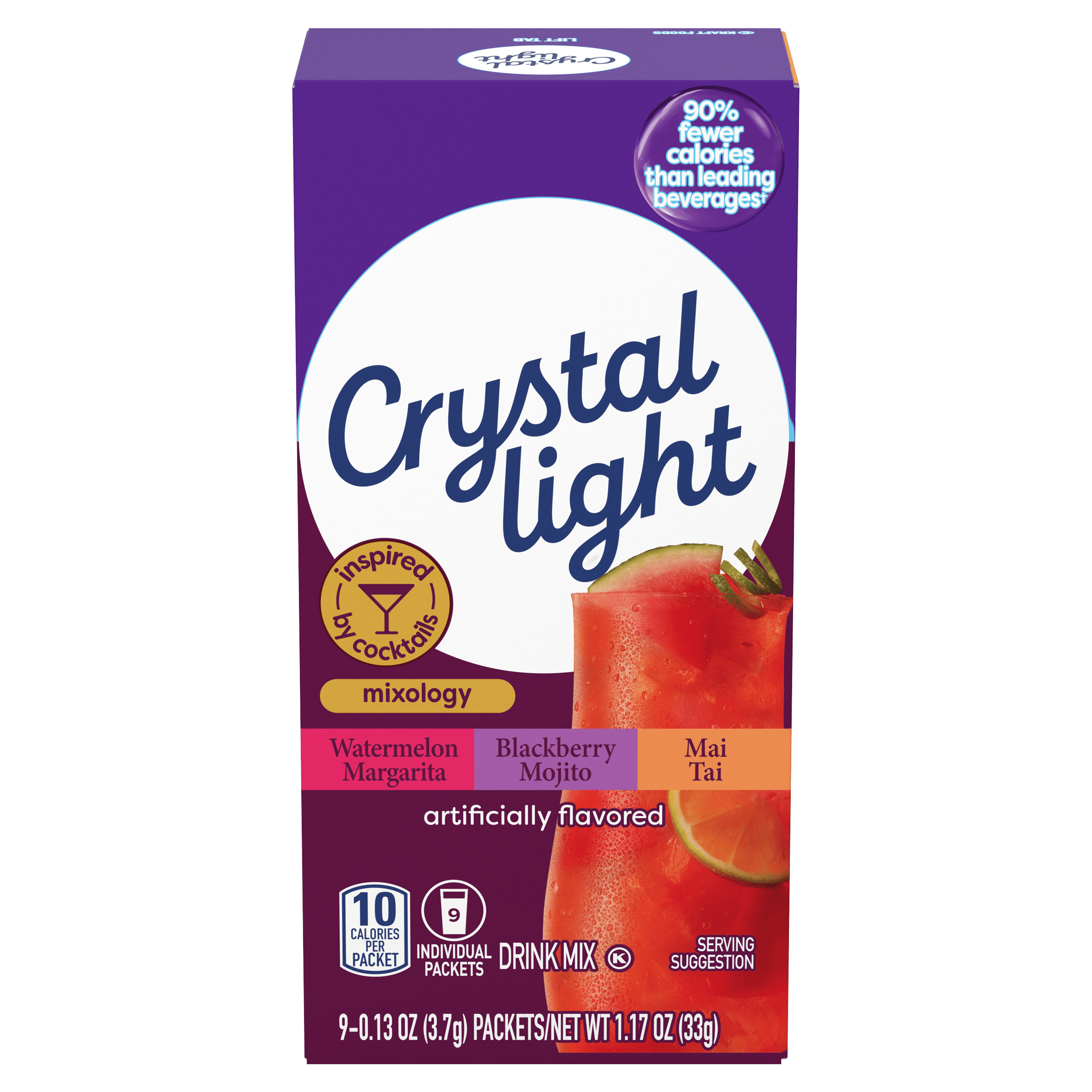 Mixology Variety Pack Powdered Drink Mix Crystal Light Products