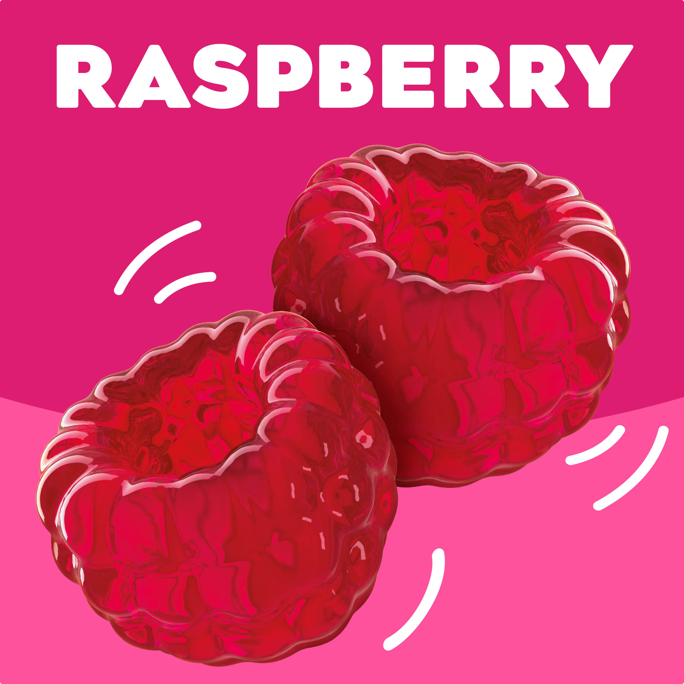 Raspberry Gelatin Dessert Mix