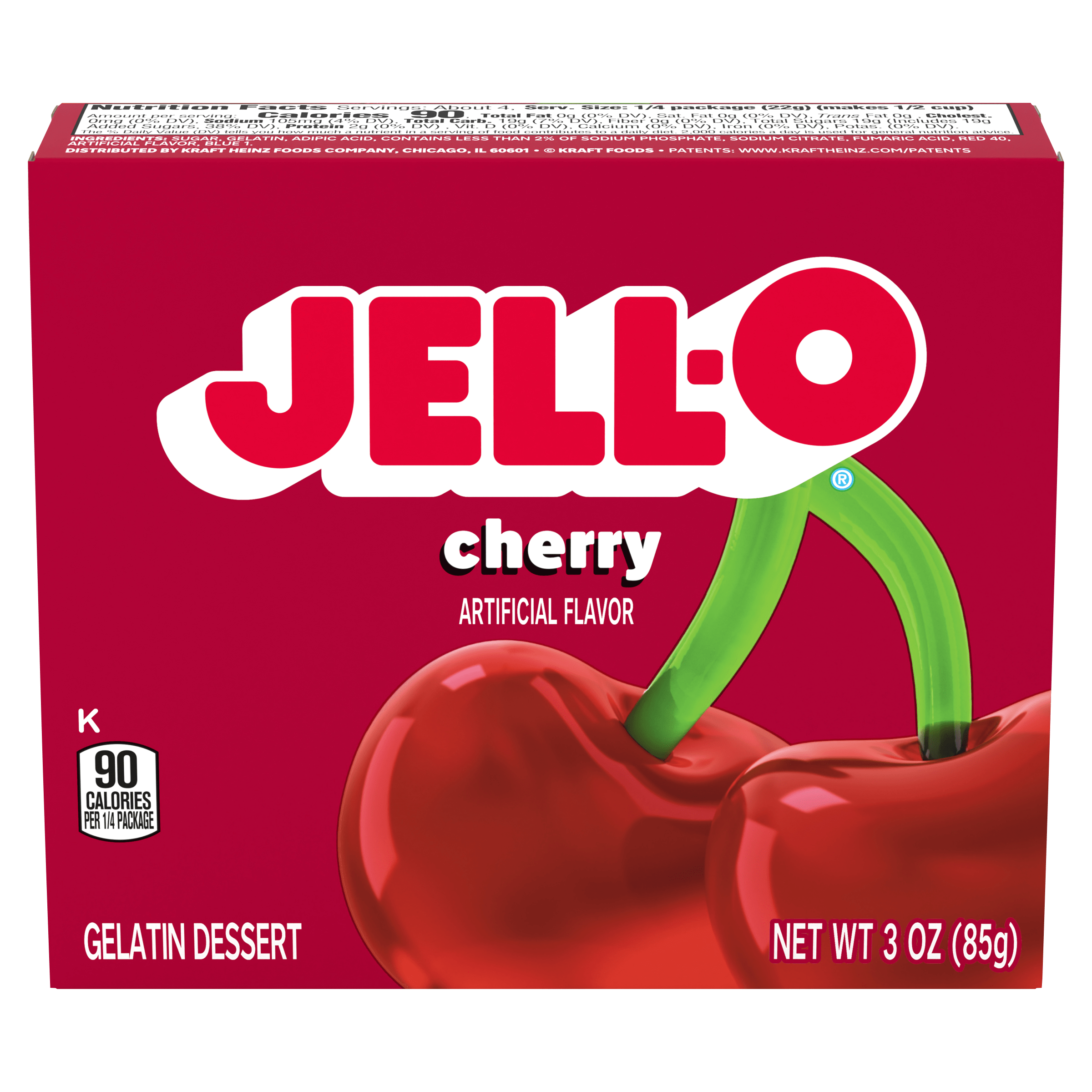 Cherry Gelatin Dessert Mix