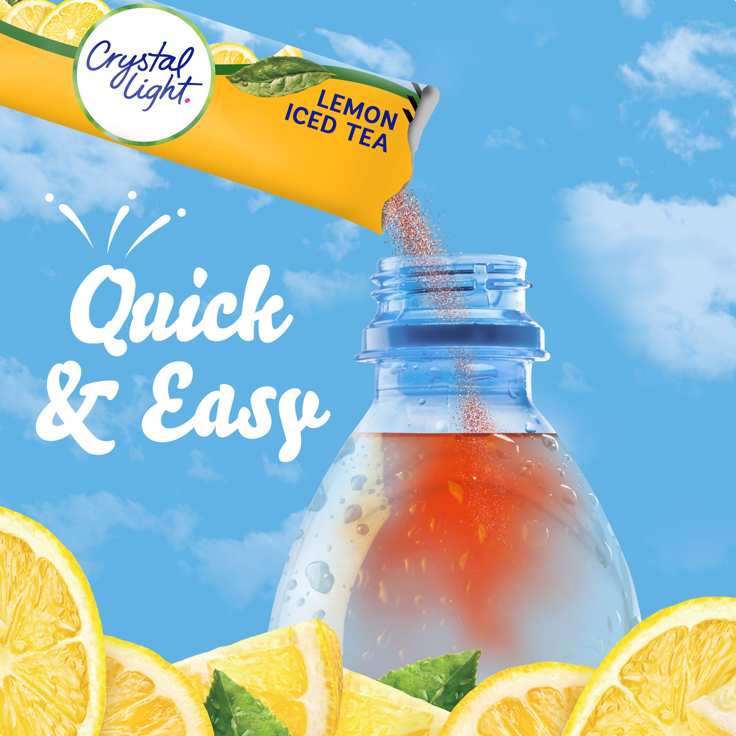 Lemon Iced Tea Naturally Flavored Powdered Drink Mix
