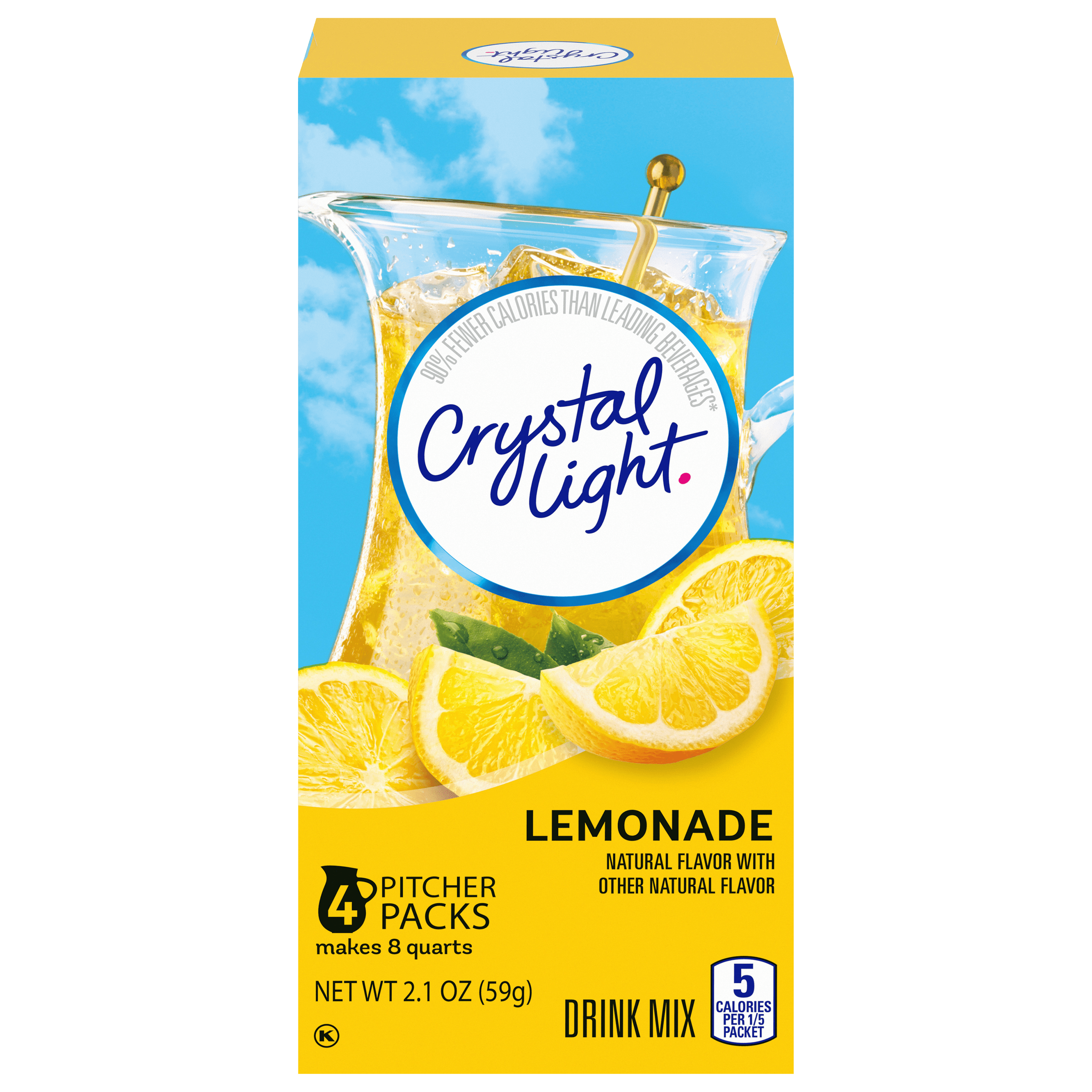 Lemonade Naturally Flavored Powdered Drink Mix
